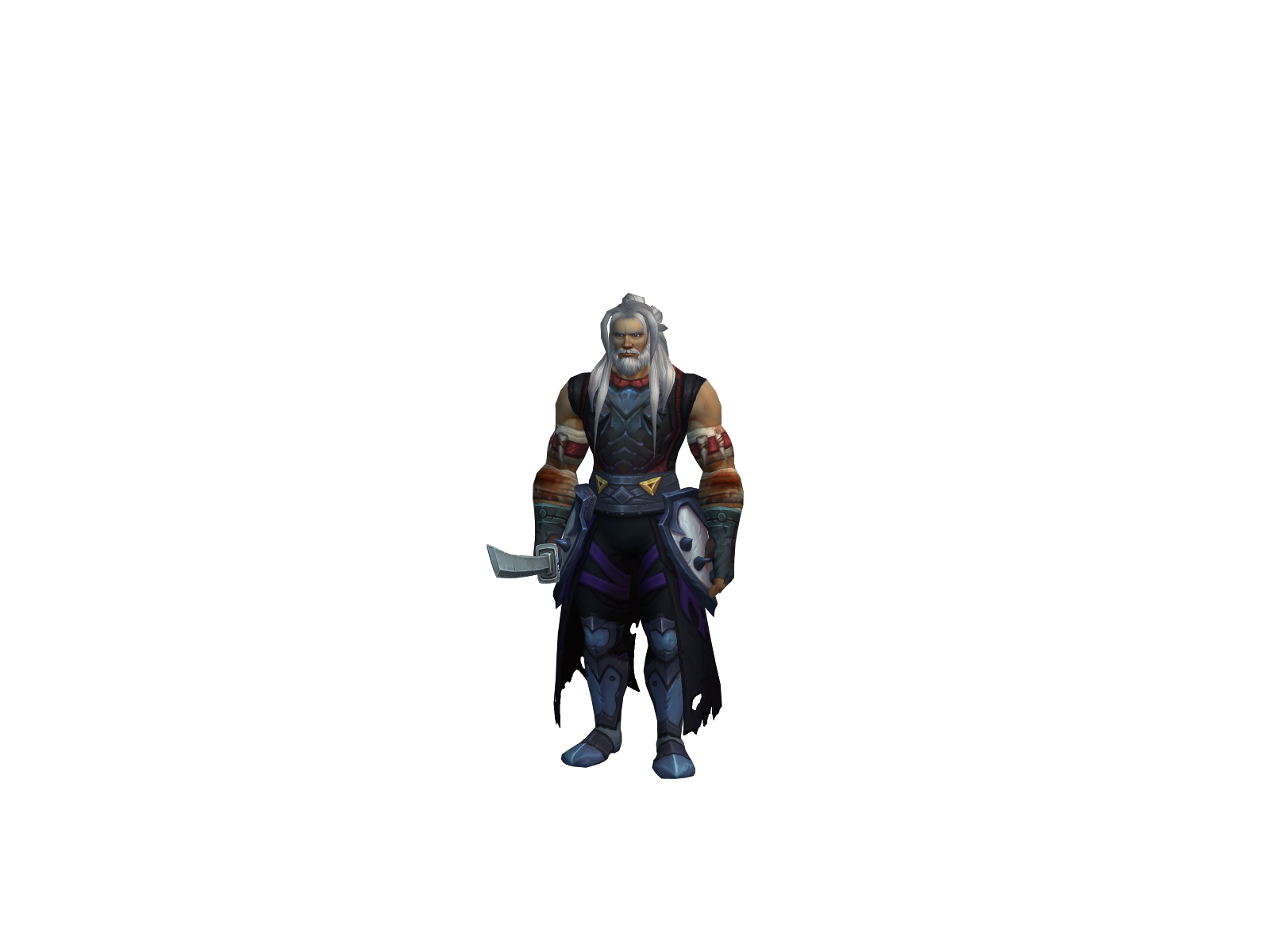 Trabyson 3D character render
