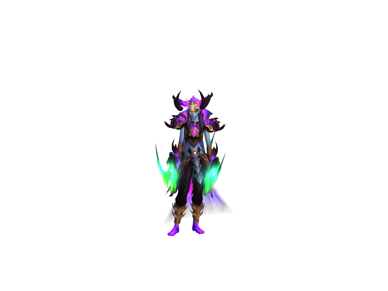 Purpleflai 3D character render