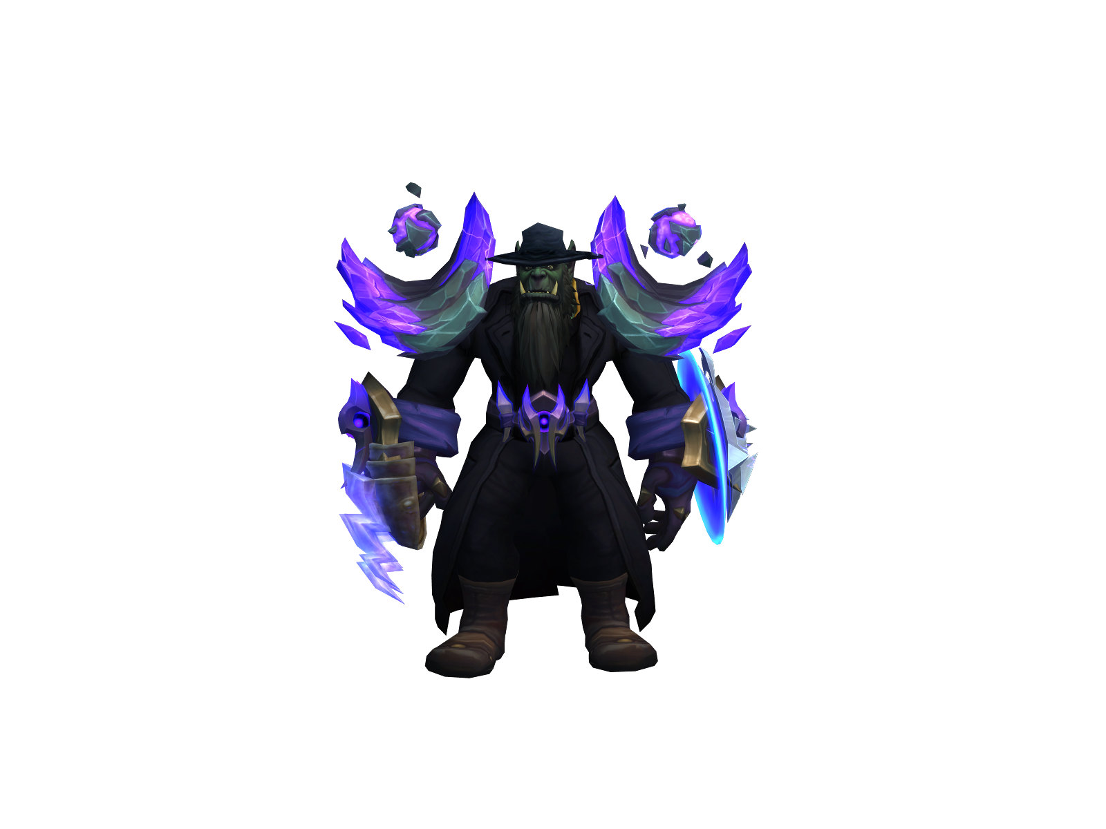 Shrewt 3D character render