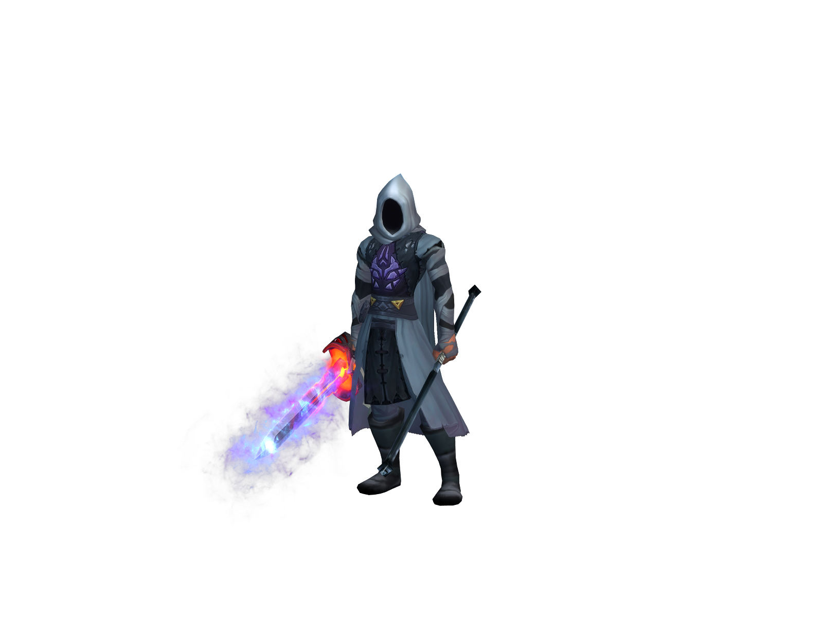 Ælex 3D character render