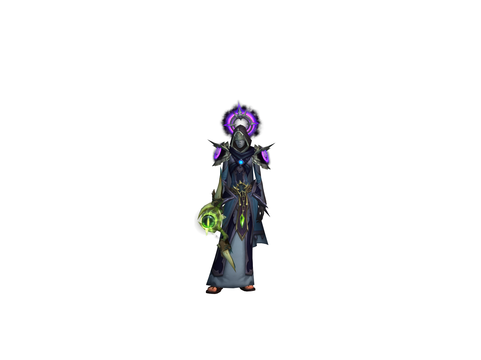 Lvbupriest 3D character render