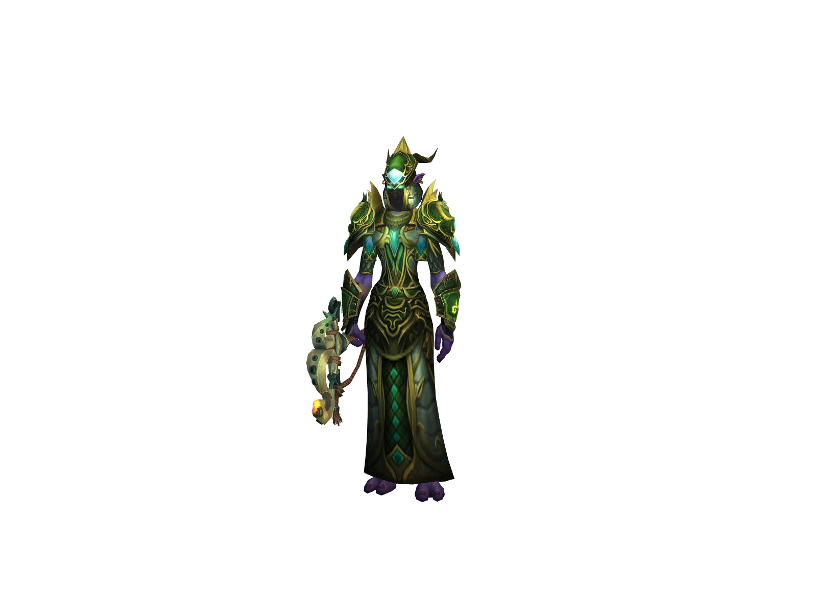 Vowèls 3D character render