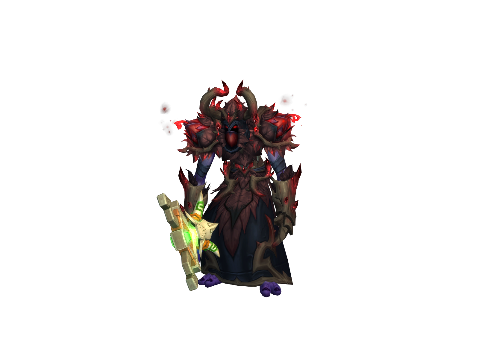 Prionstany 3D character render