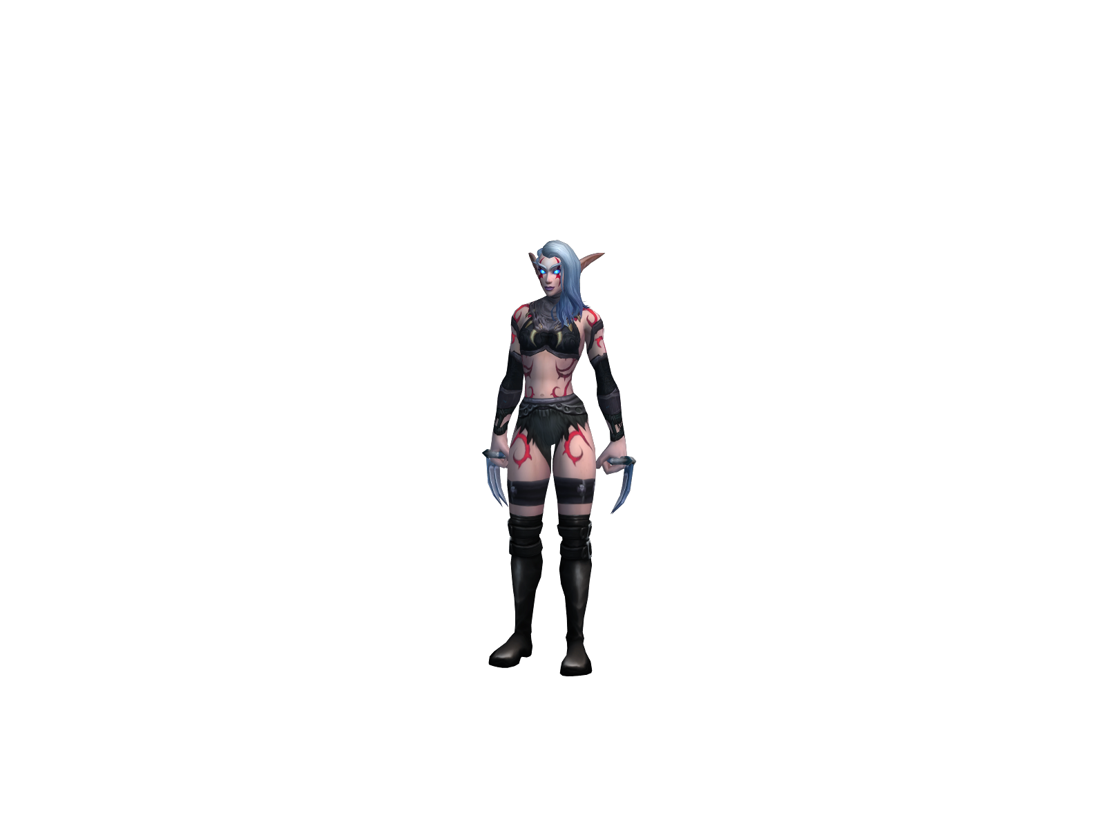 Mooninnite 3D character render