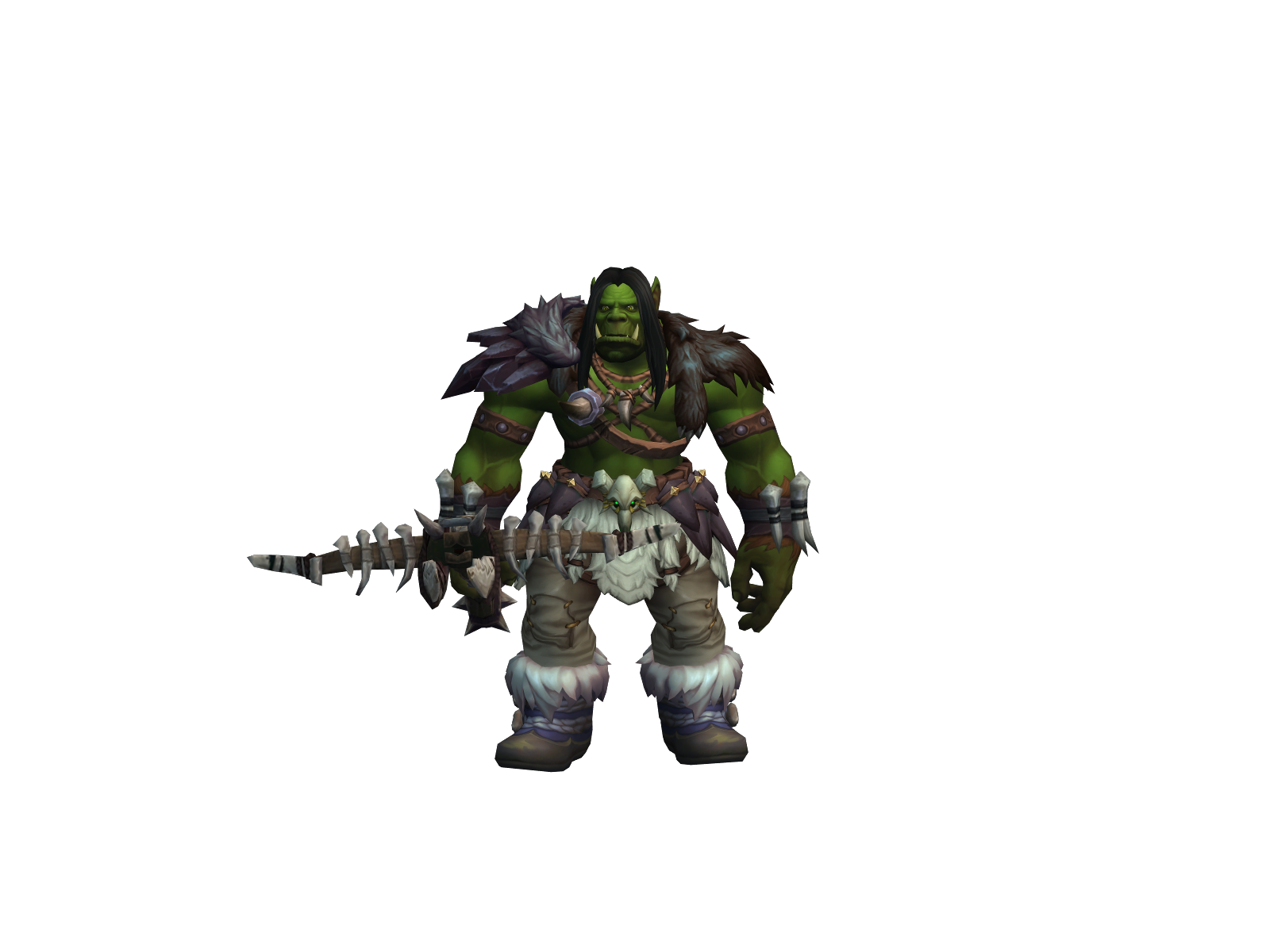 Nazuul 3D character render