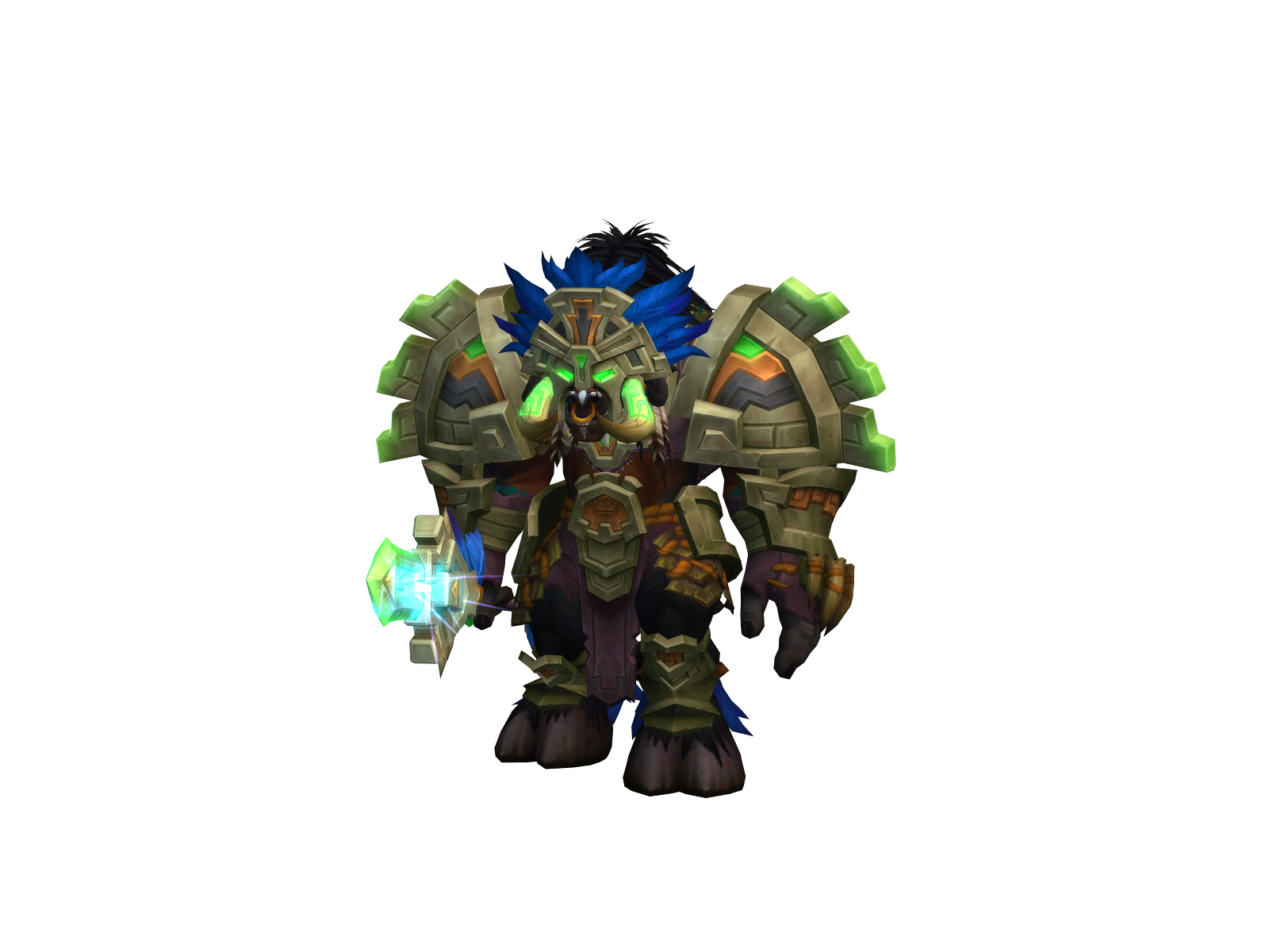 Styggulminek 3D character render