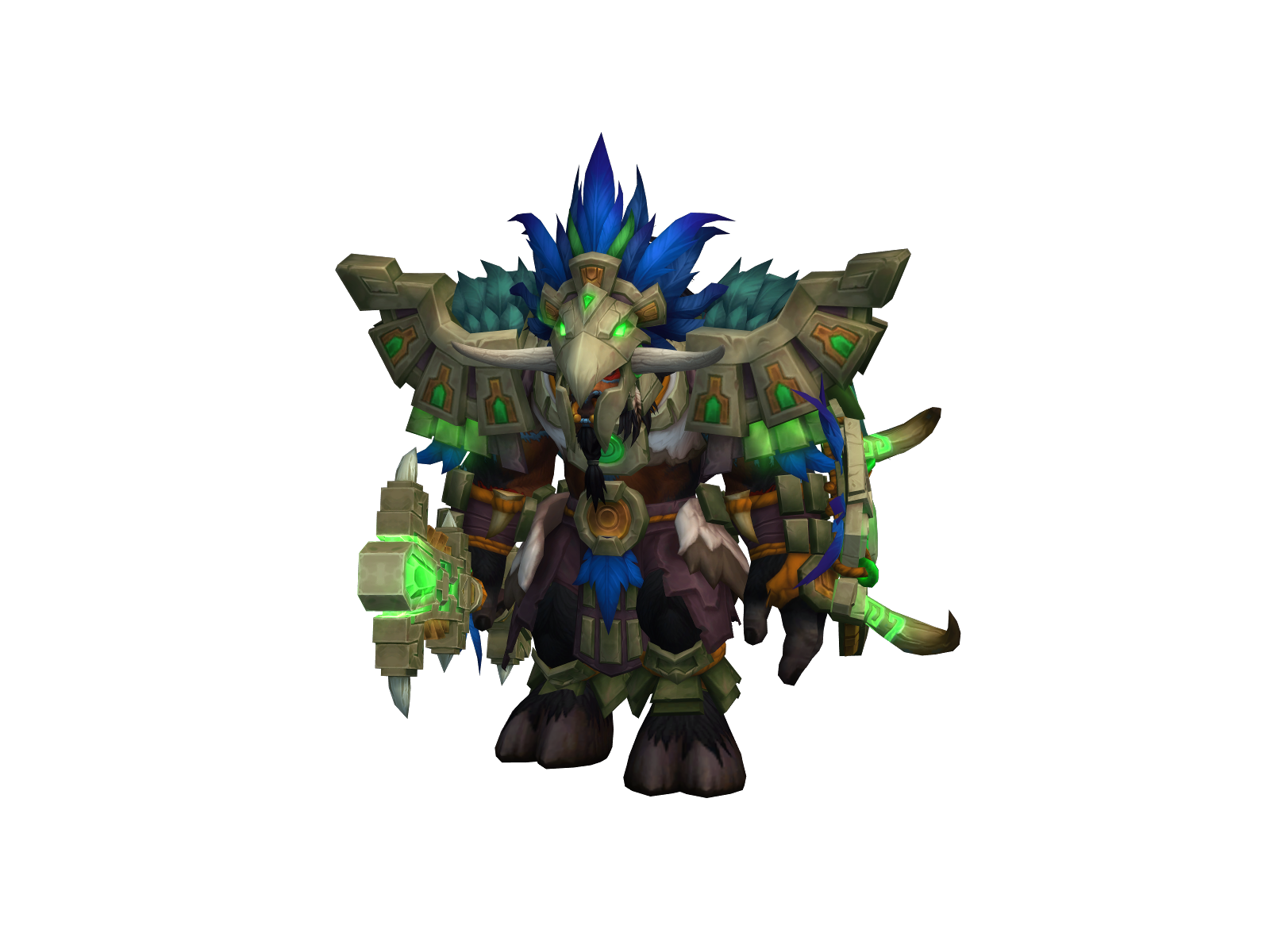 Bromona 3D character render