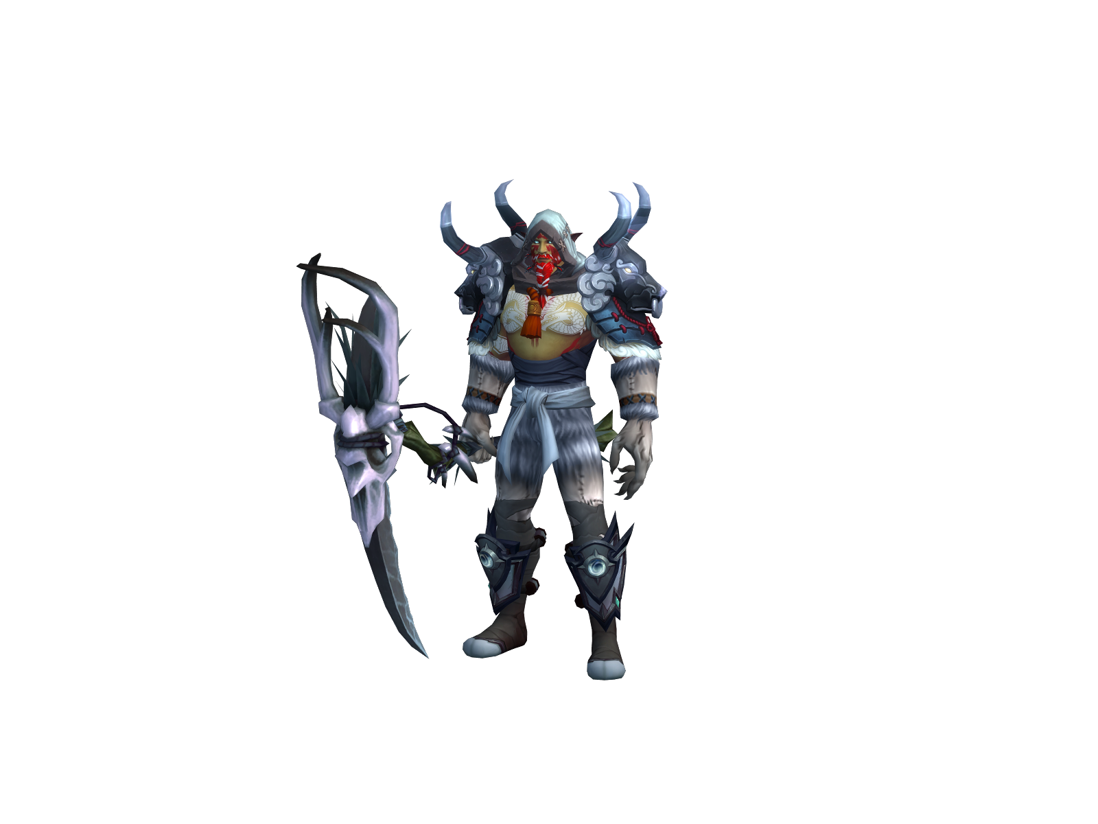 Chicrazy 3D character render