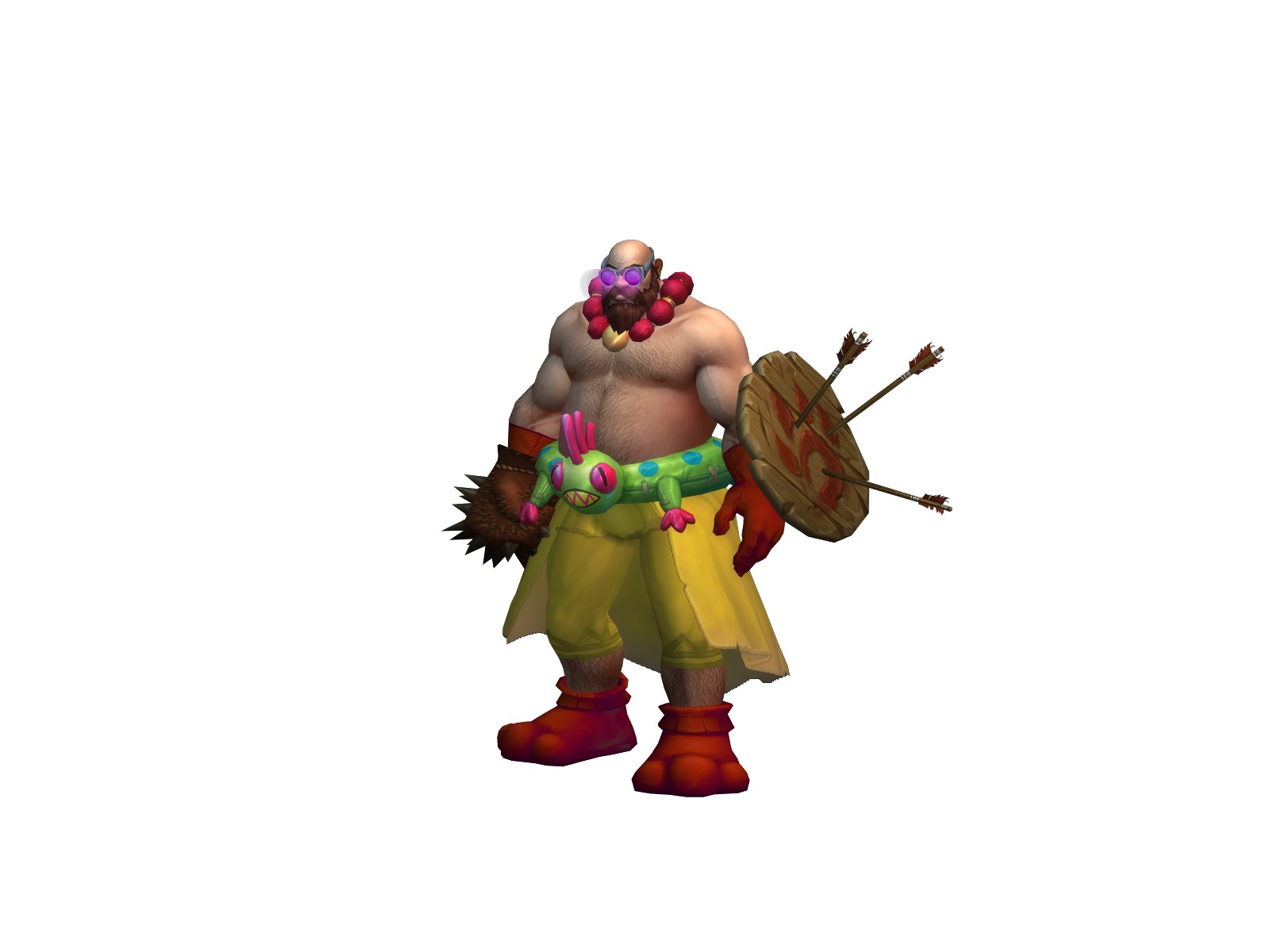 Geology 3D character render