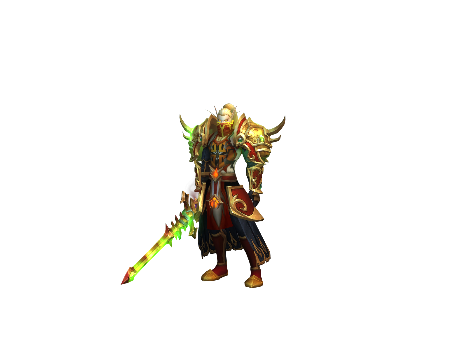 Paladiumpyt 3D character render