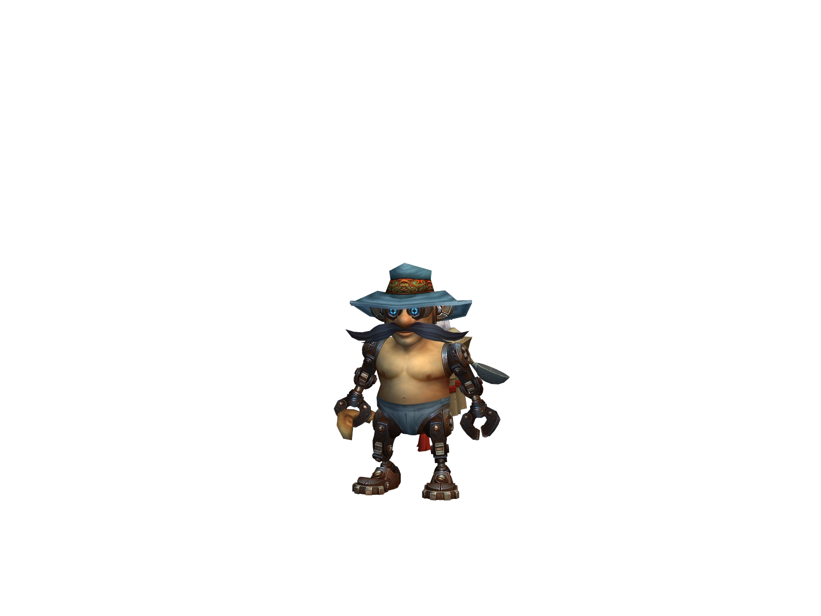Goofgut 3D character render