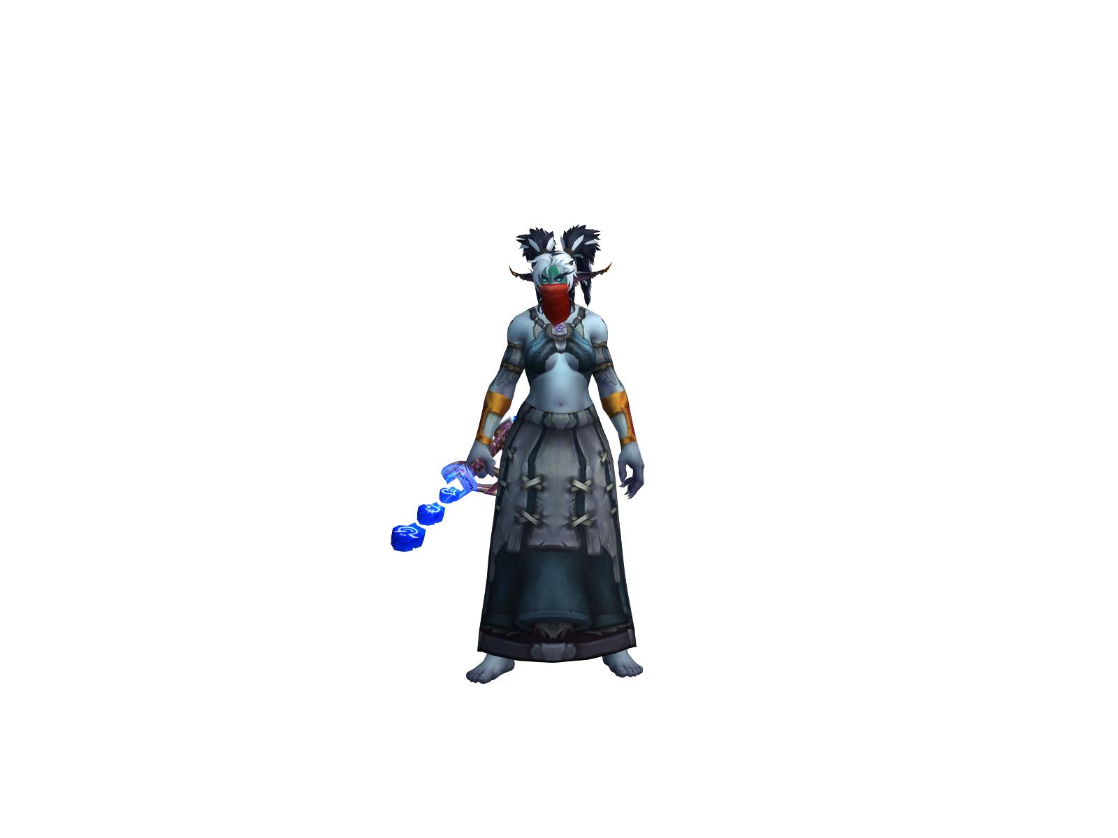 Fëet 3D character render