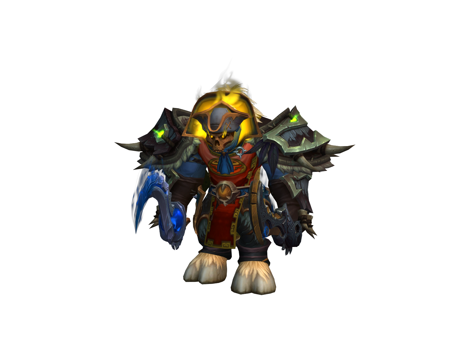 Trashroguex 3D character render