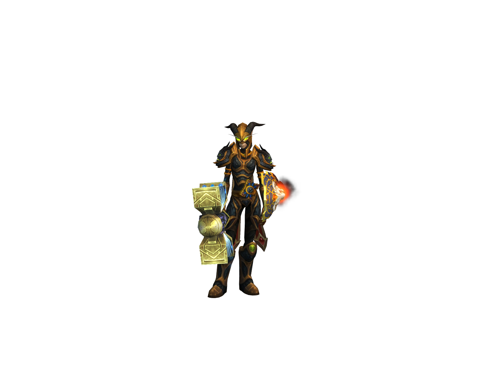 Lachaple 3D character render
