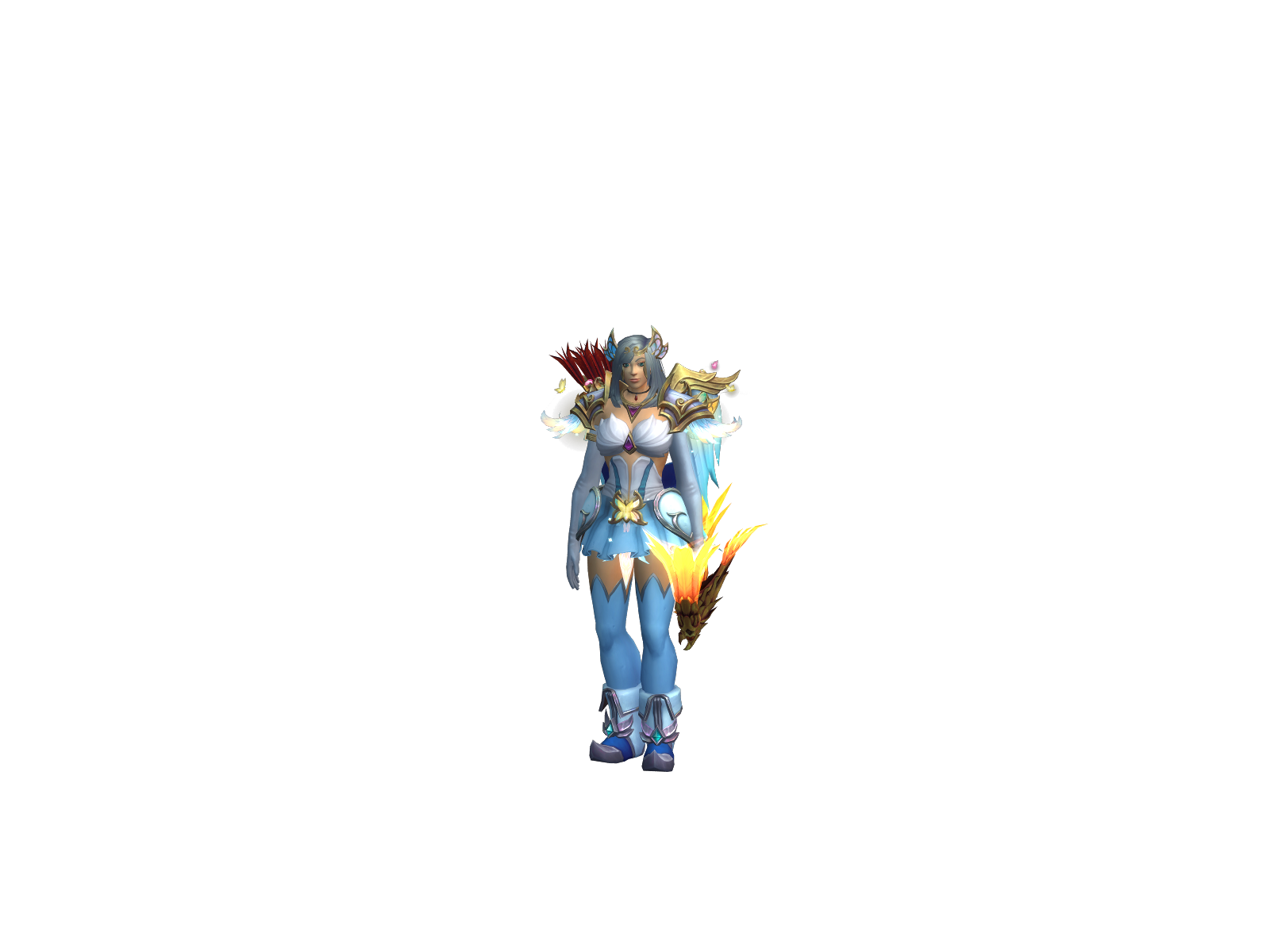 Ruoyemu 3D character render