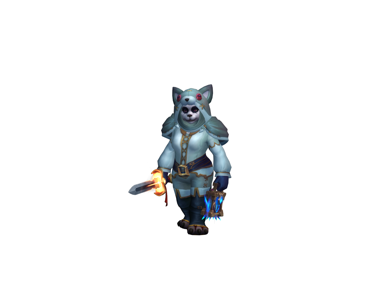 Chronossw 3D character render