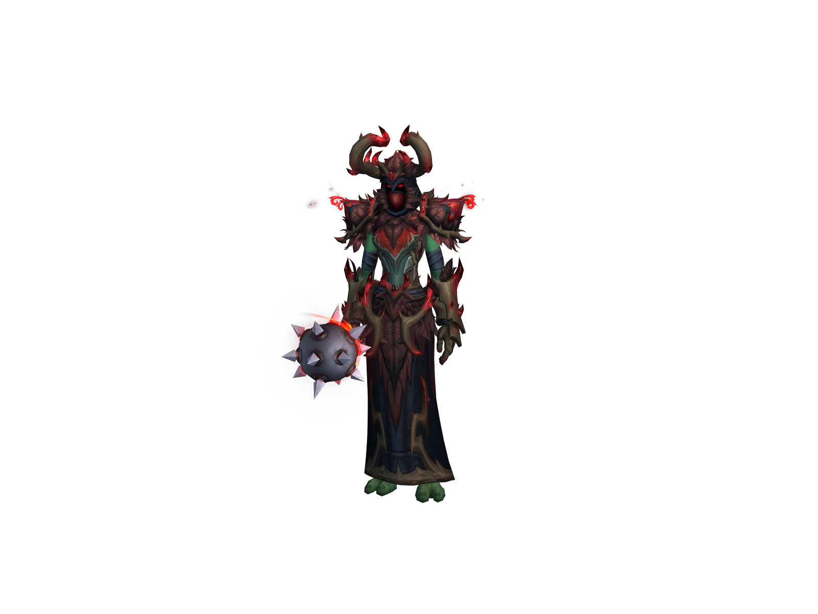 Shadobanned 3D character render