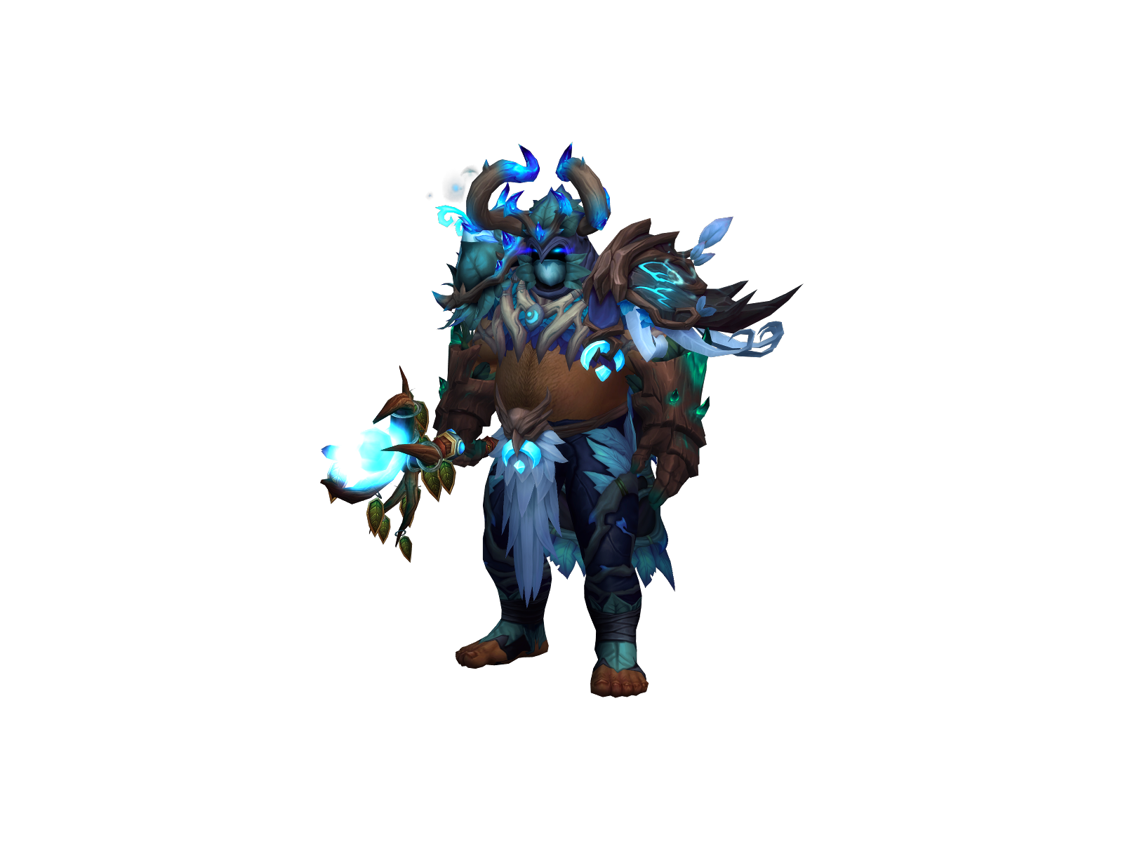 Forestslap 3D character render