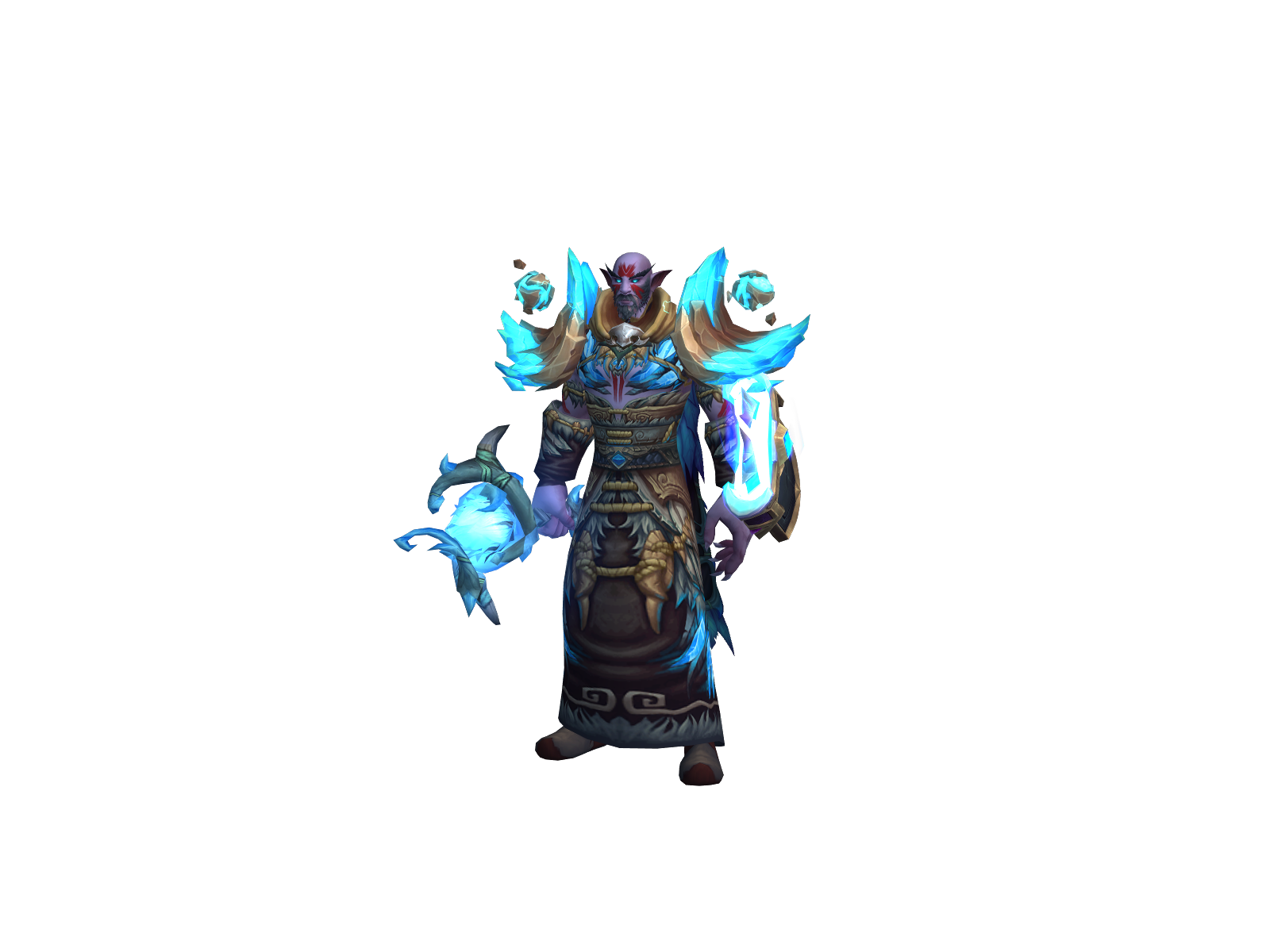Odhom 3D character render