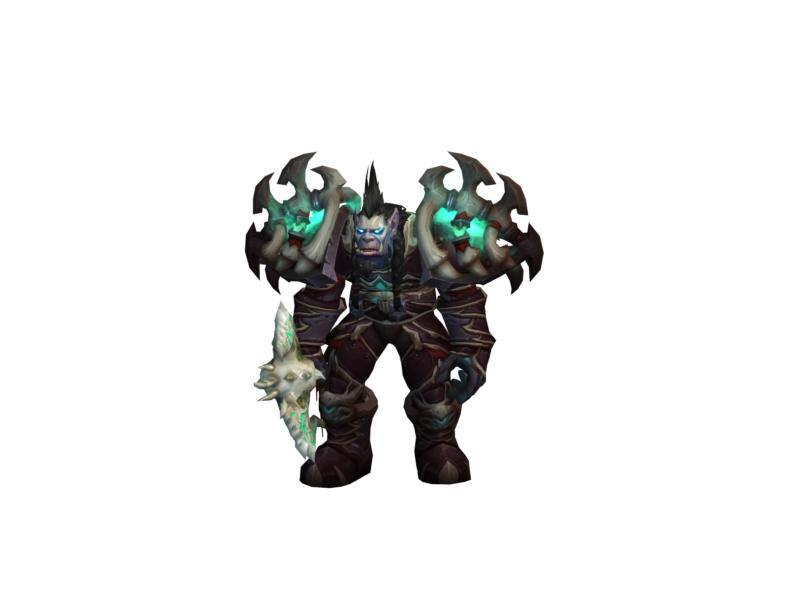 Malaidar 3D character render