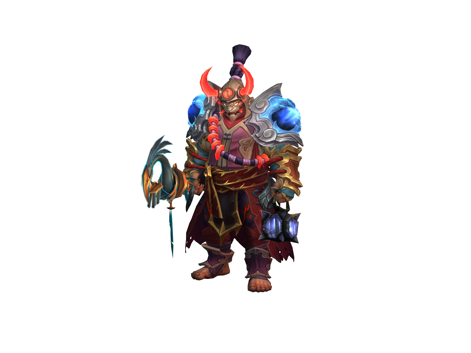 Huoyuanja 3D character render