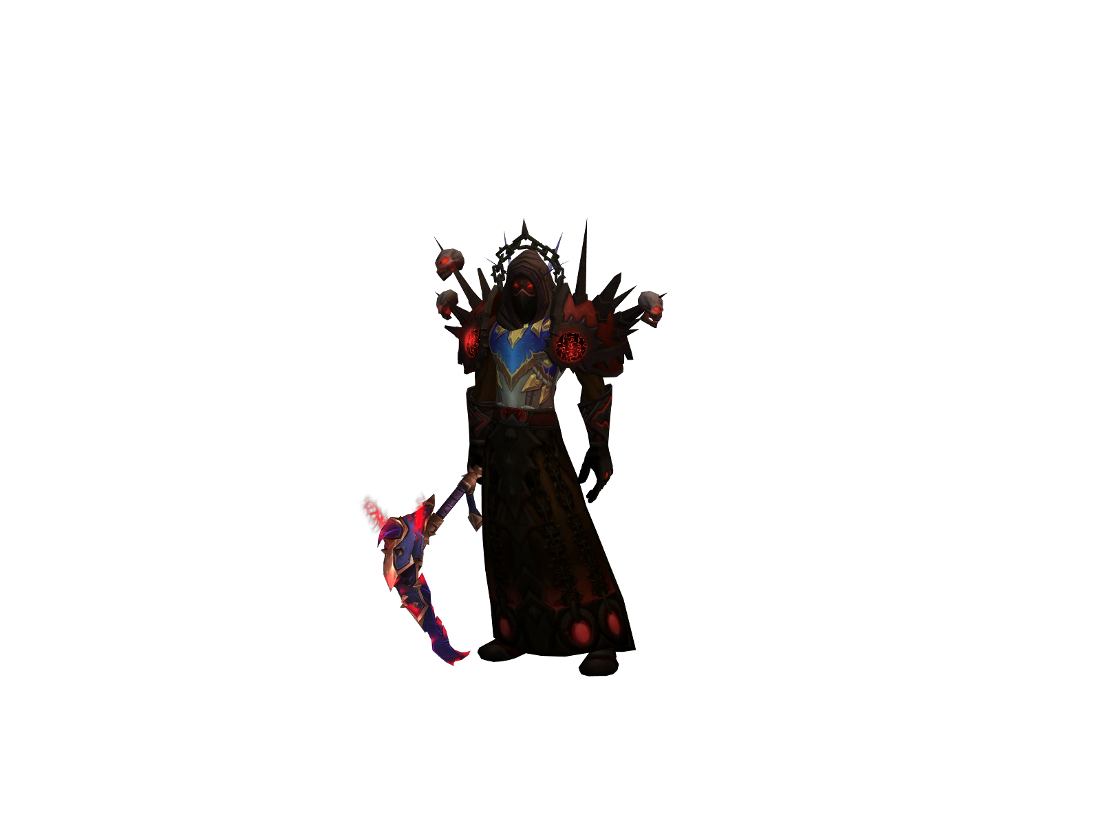 Khromelock 3D character render
