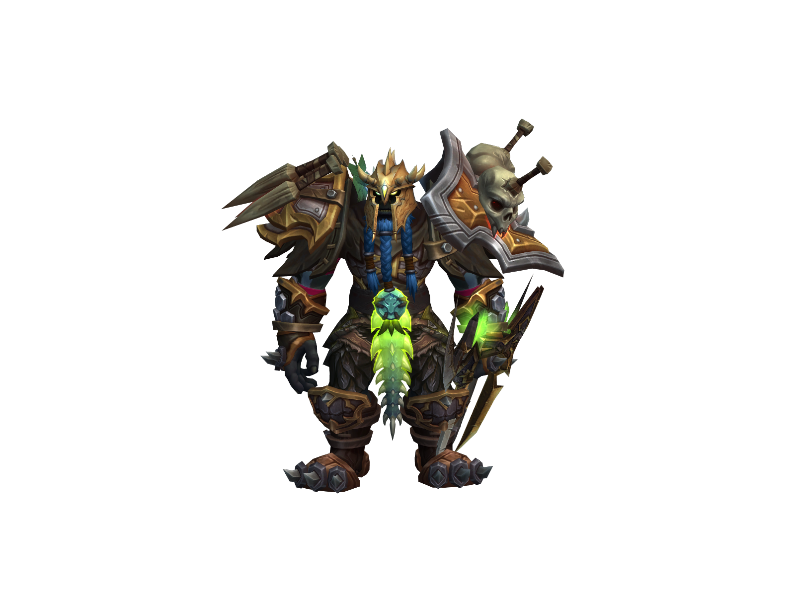 Bowbáfett 3D character render