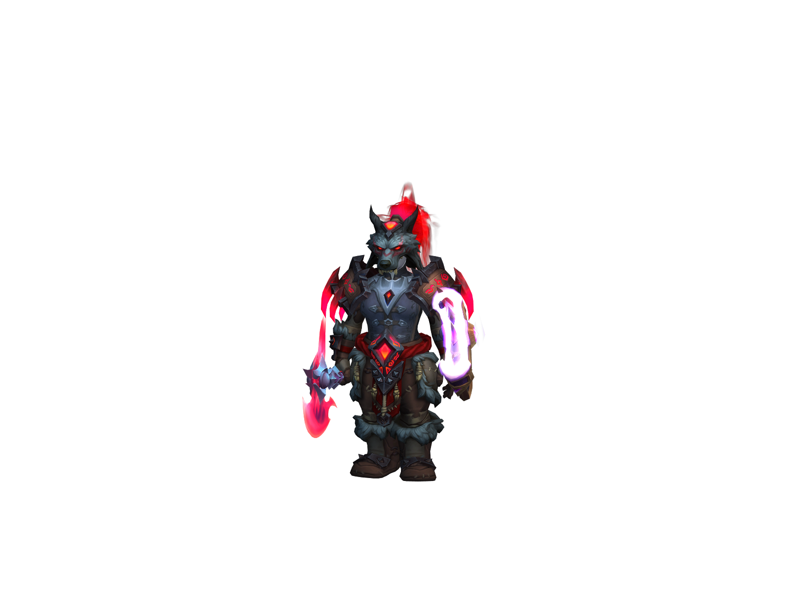 Wraethy 3D character render