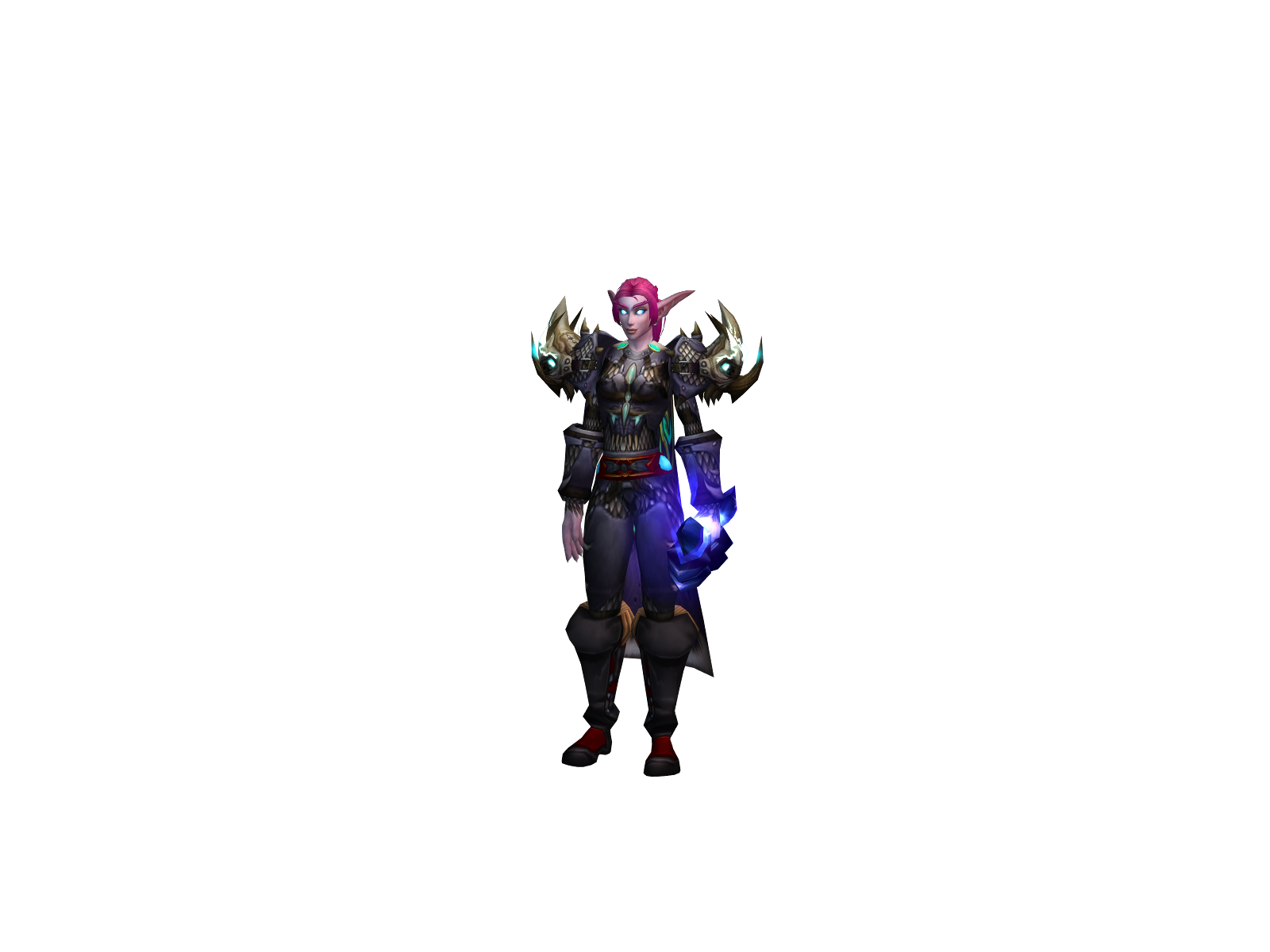 Wakihunter 3D character render