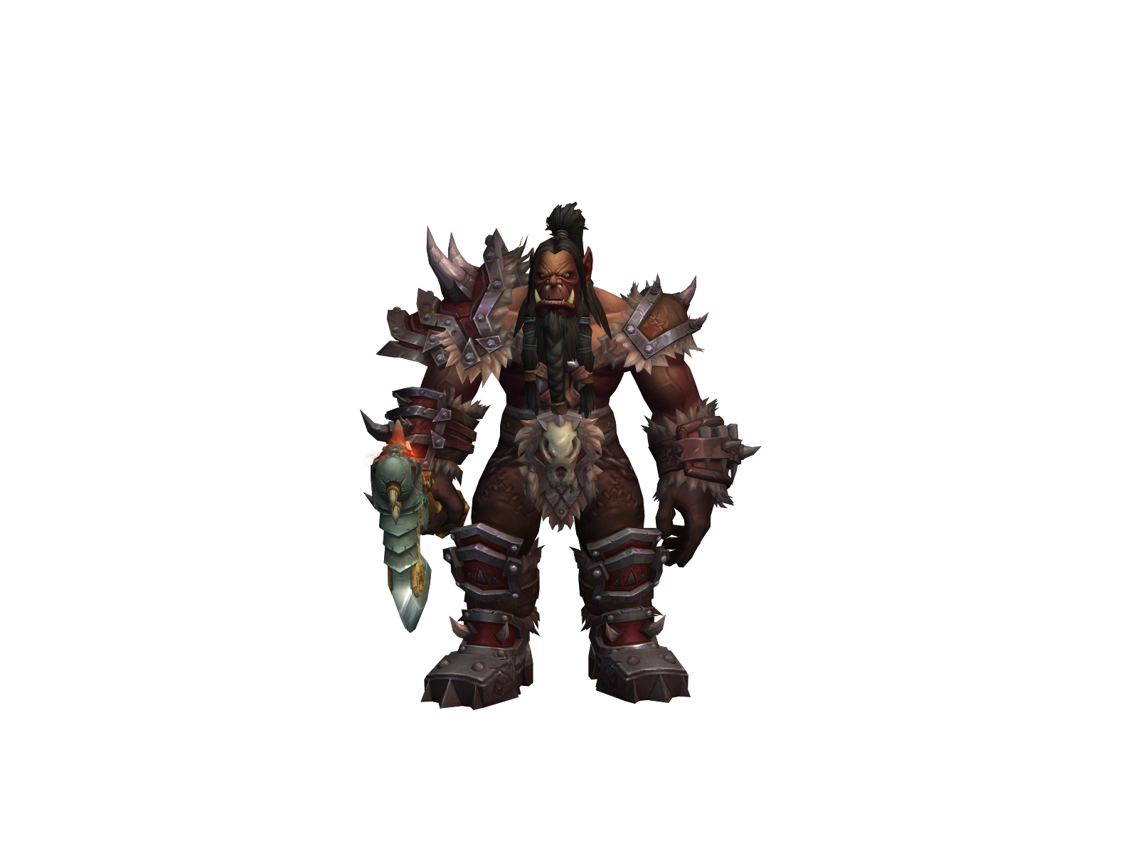Kurghan 3D character render