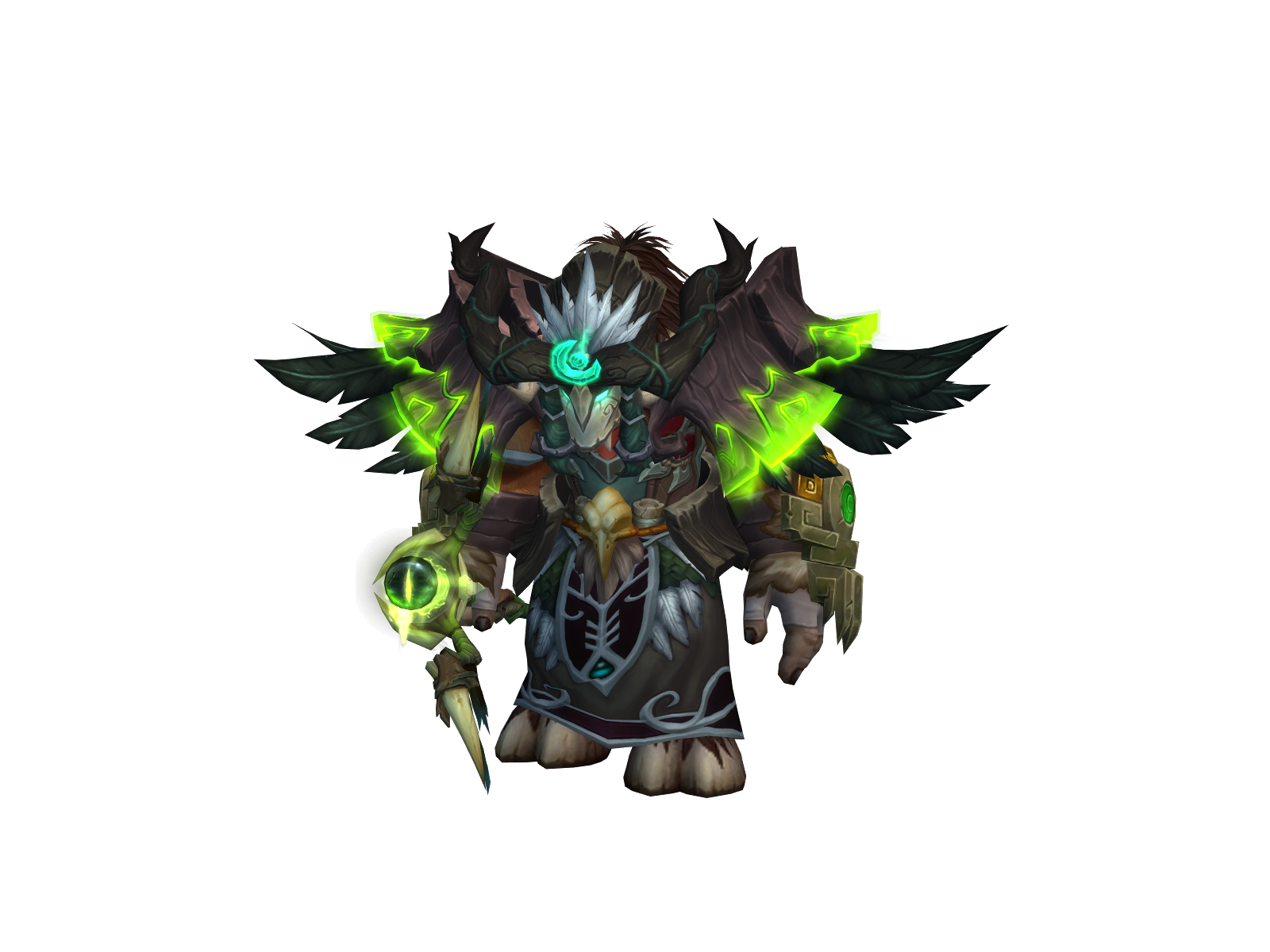 Dualagent 3D character render