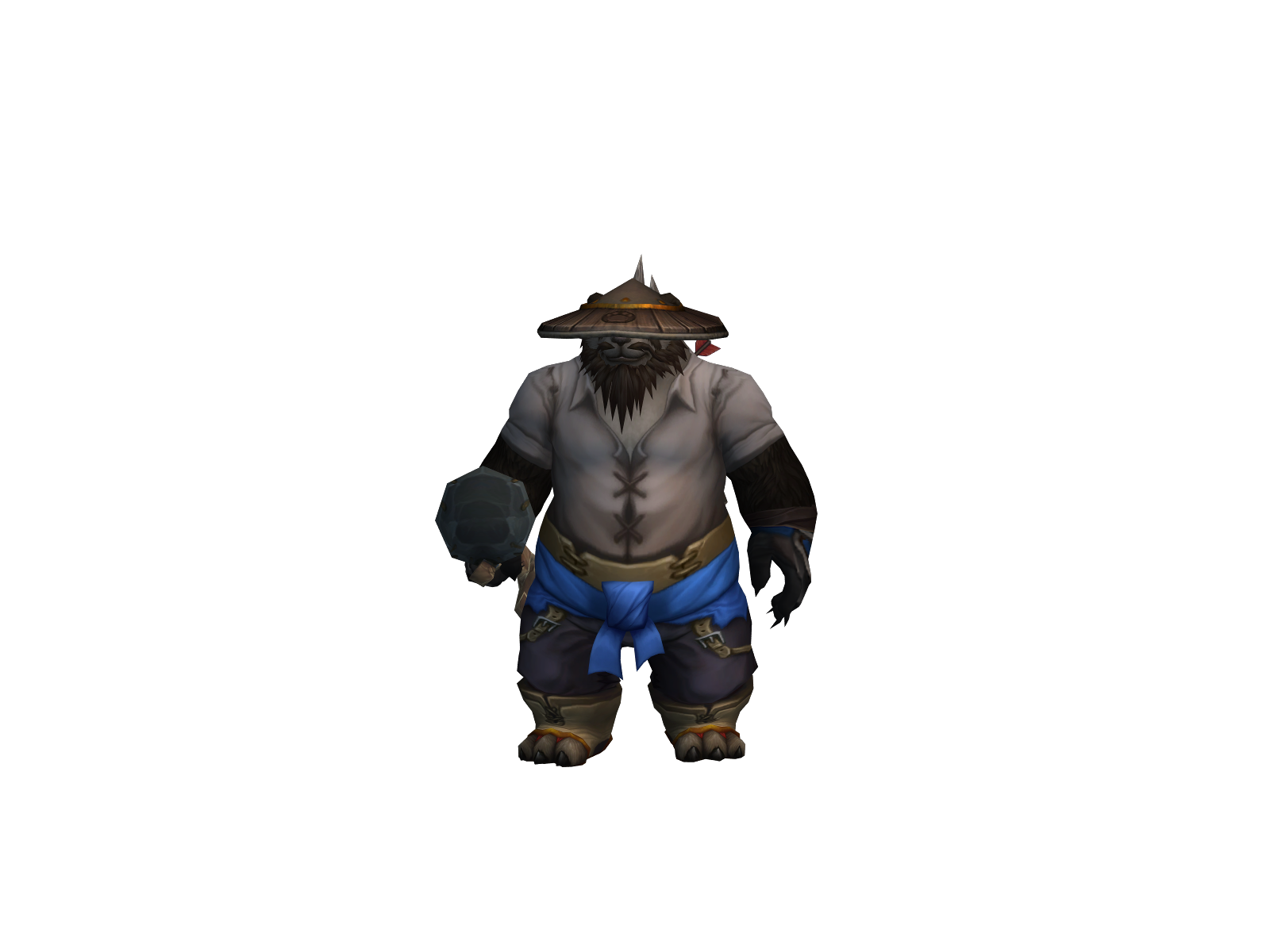 Destruktbamf 3D character render