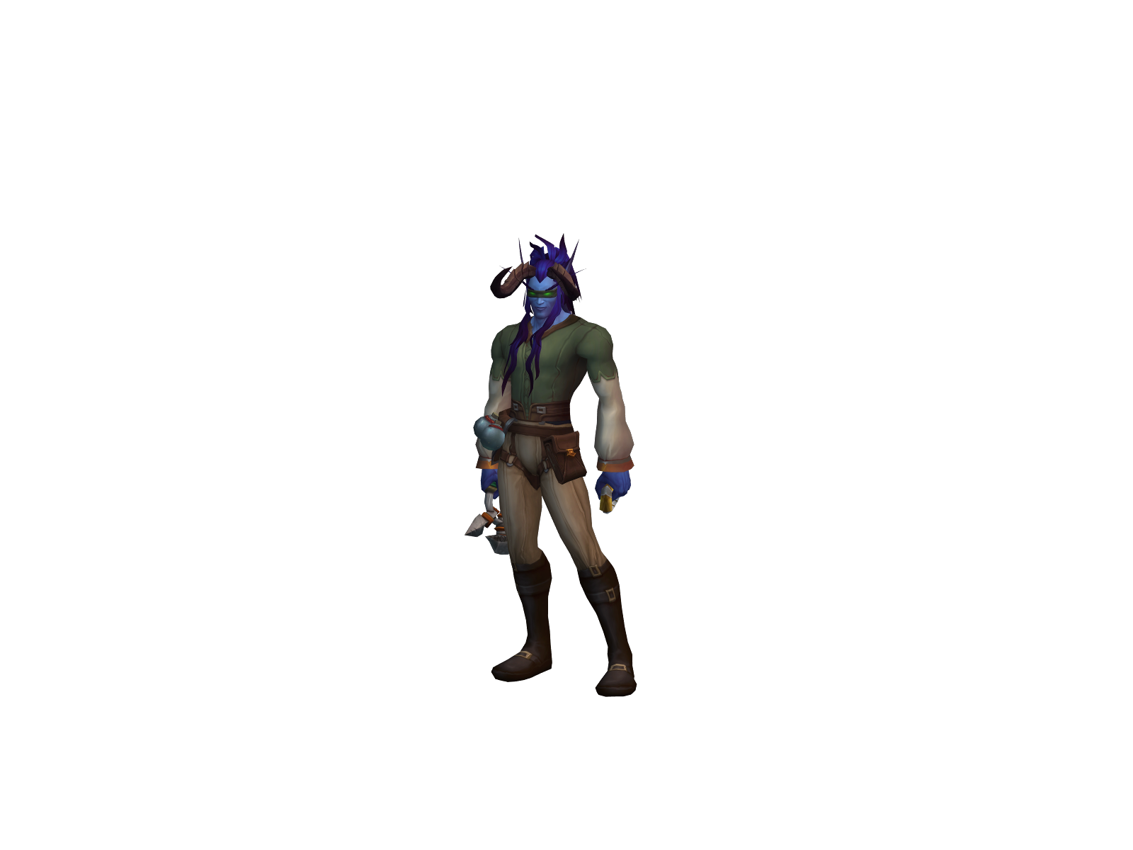 Duavyss 3D character render