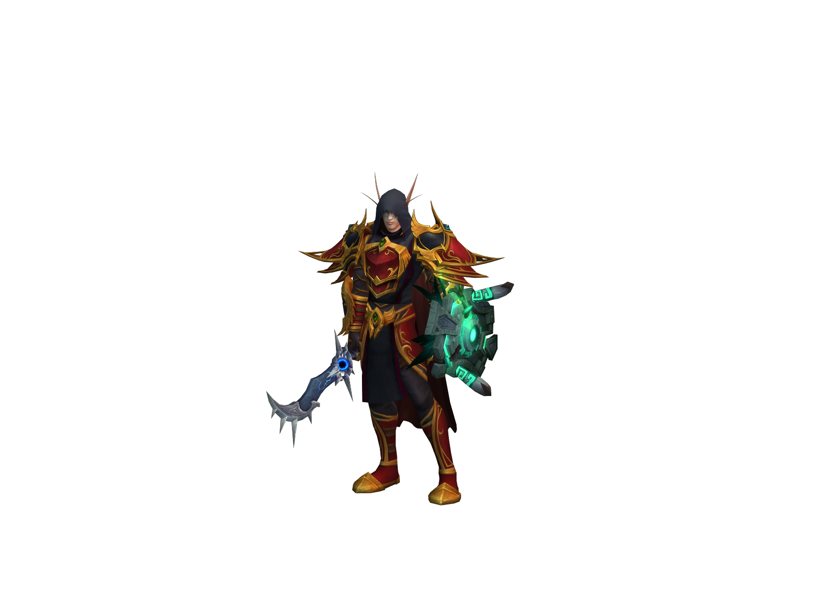 Gazeal 3D character render