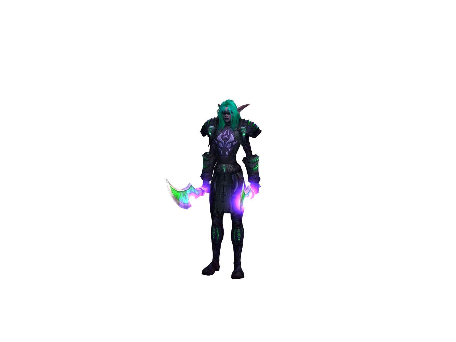 Lagged 3D character render