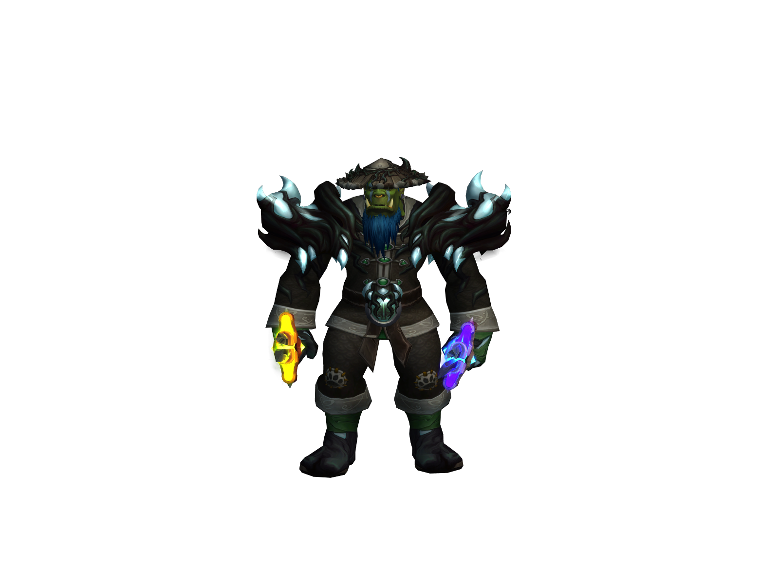 Fitzofpoison 3D character render