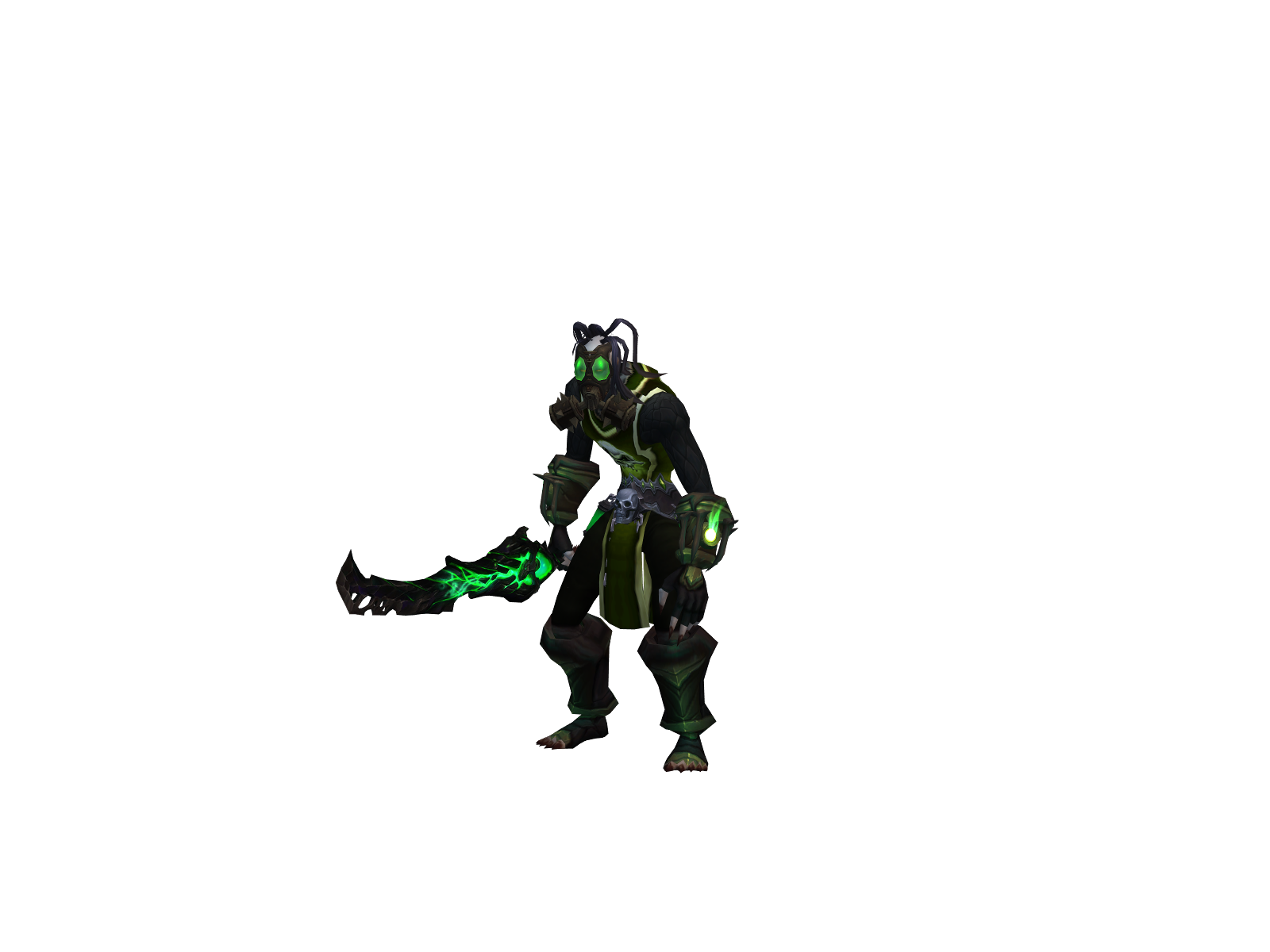 Ablinkn 3D character render