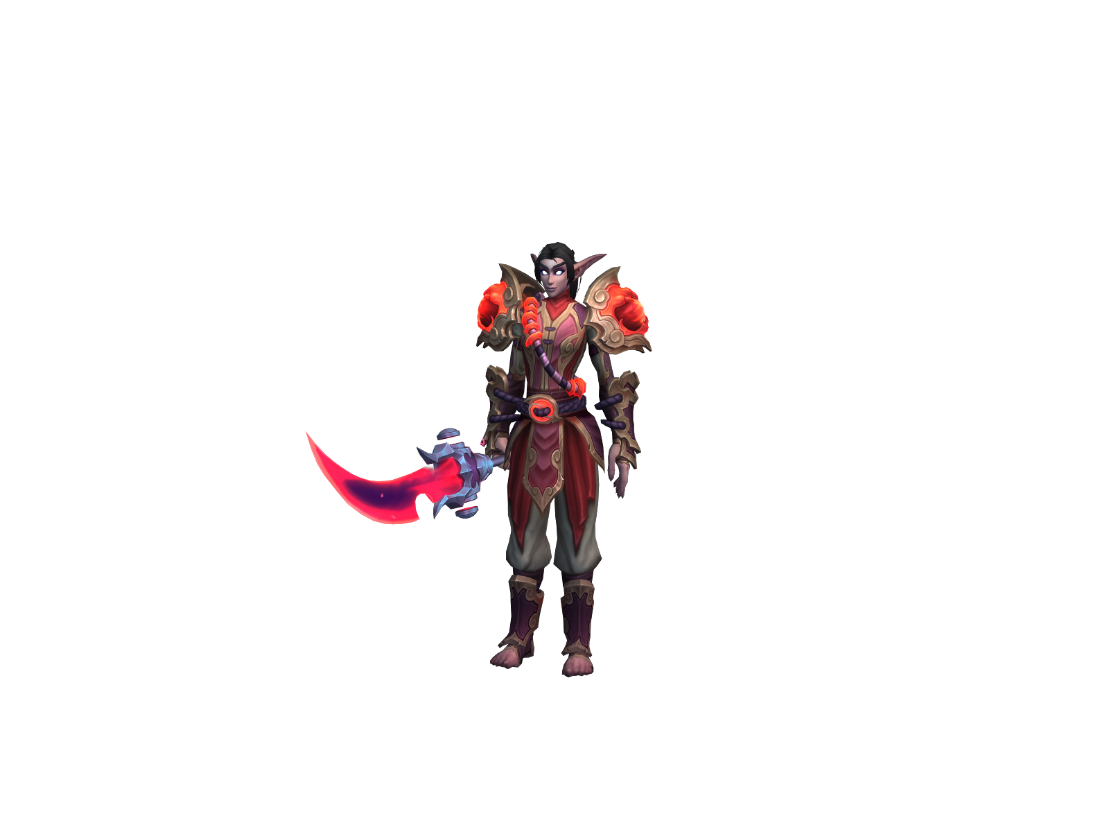 Krakheenn 3D character render