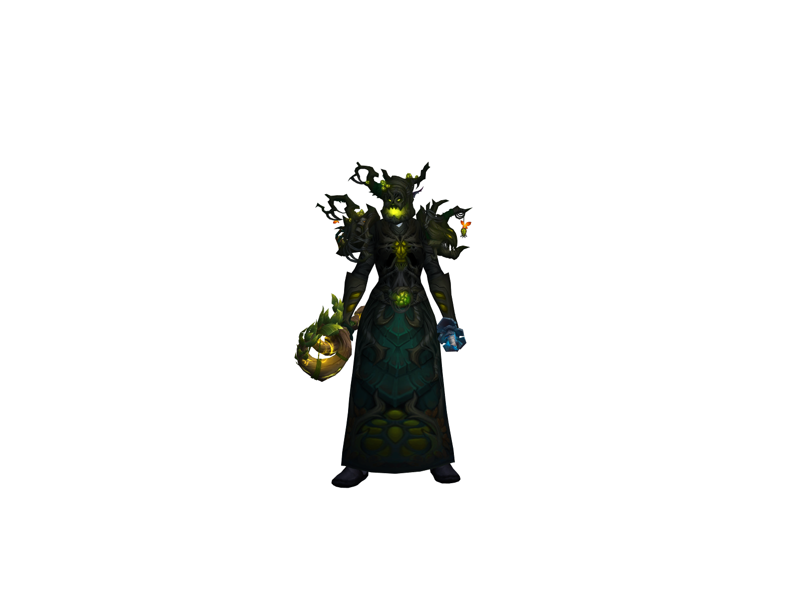 Qilnara 3D character render