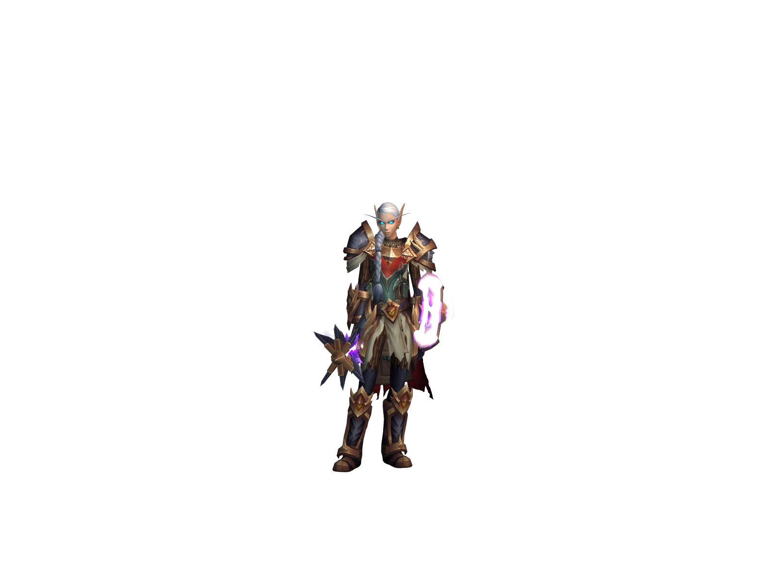 Athenelôl 3D character render