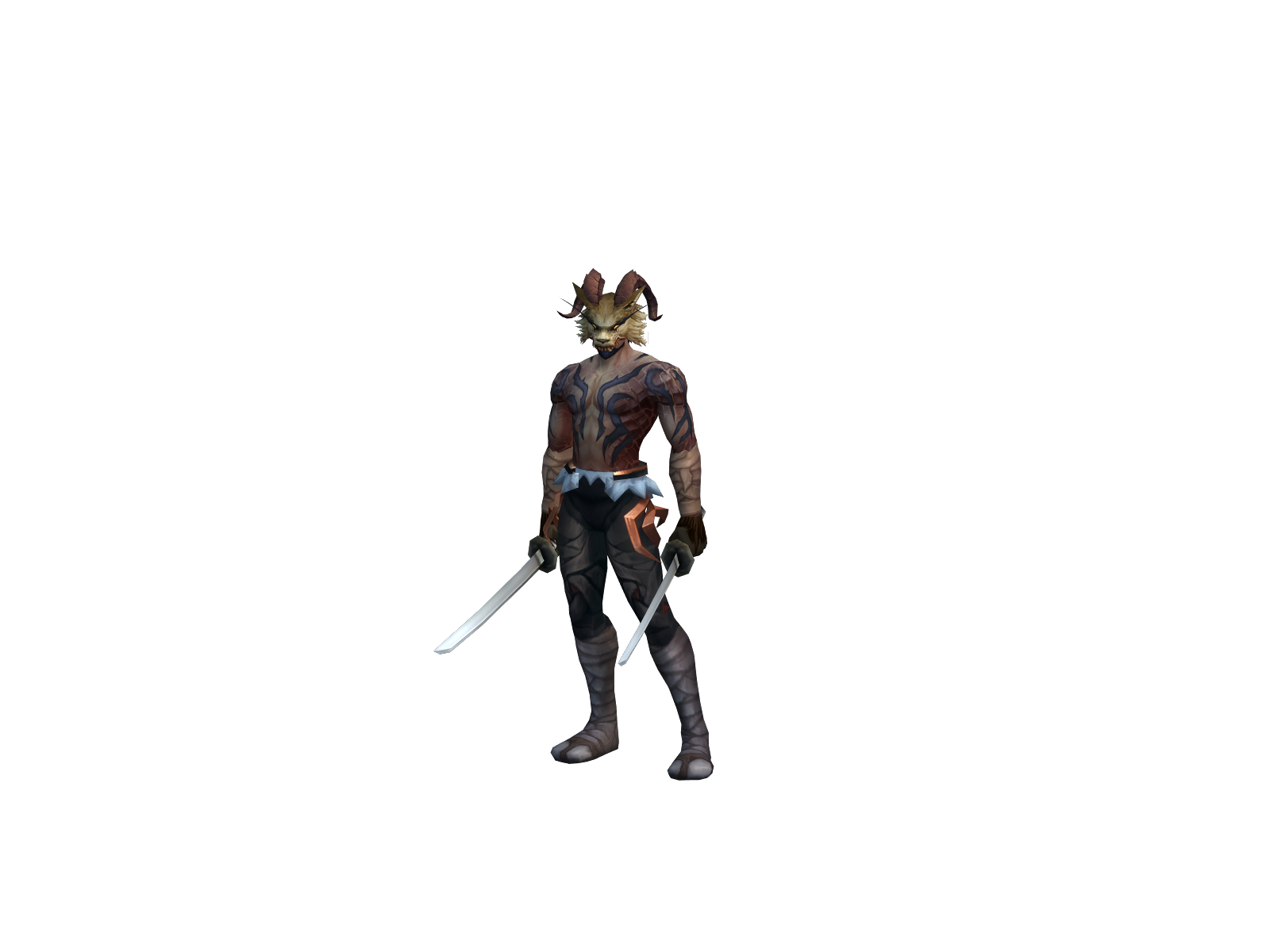 Defacez 3D character render