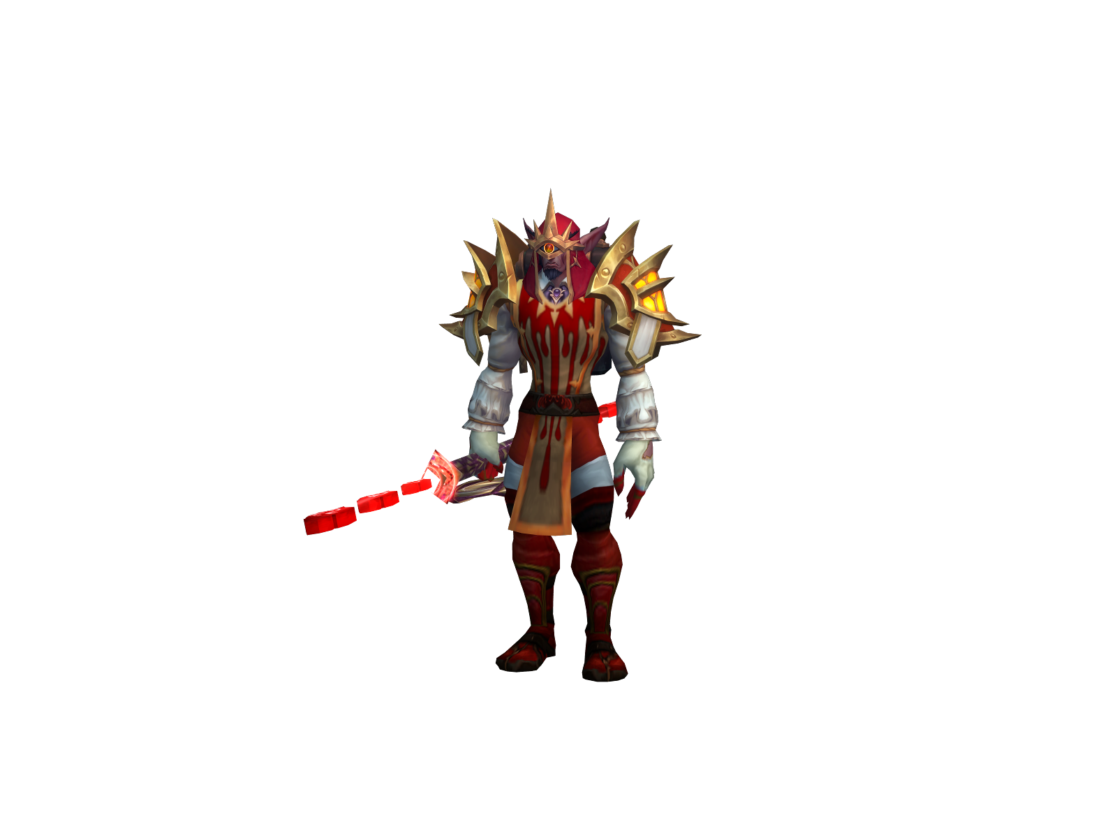 Ridikcripled 3D character render