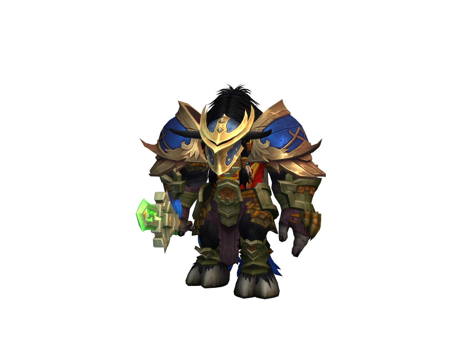 Howlerhead 3D character render