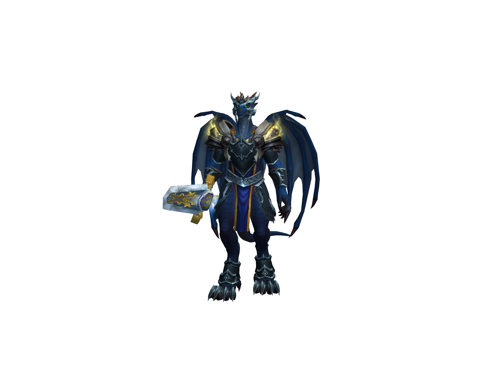 Aldin 3D character render