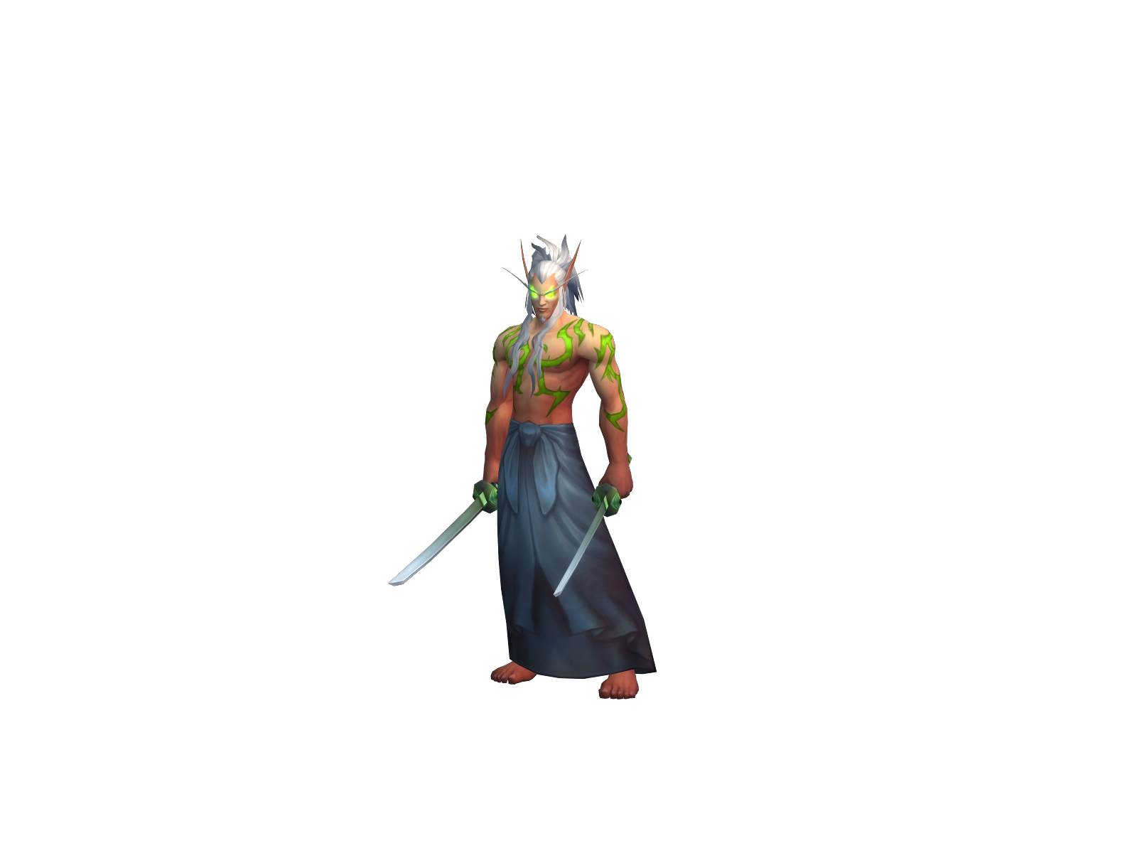Pickleslick 3D character render