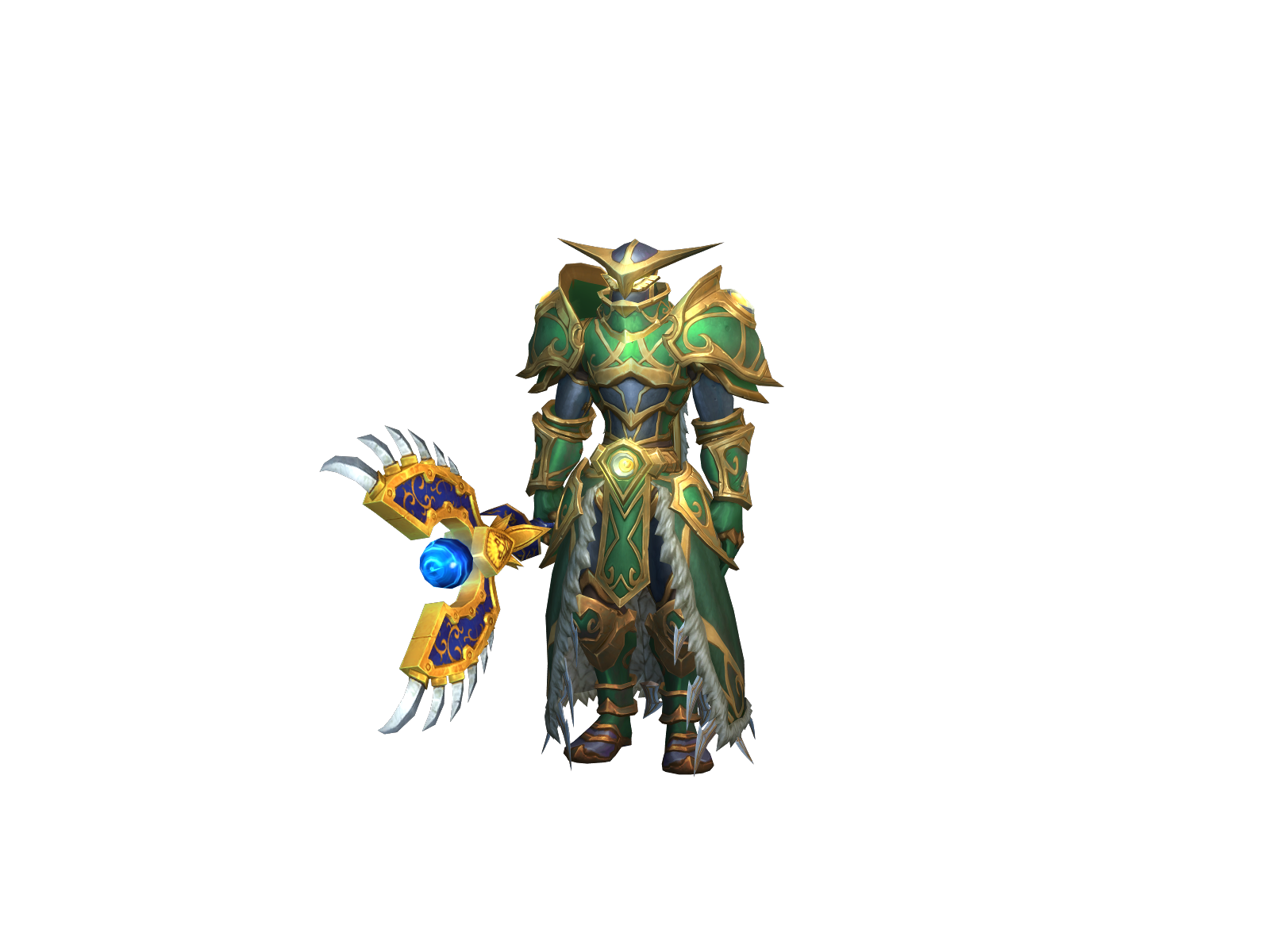 Raijinz 3D character render