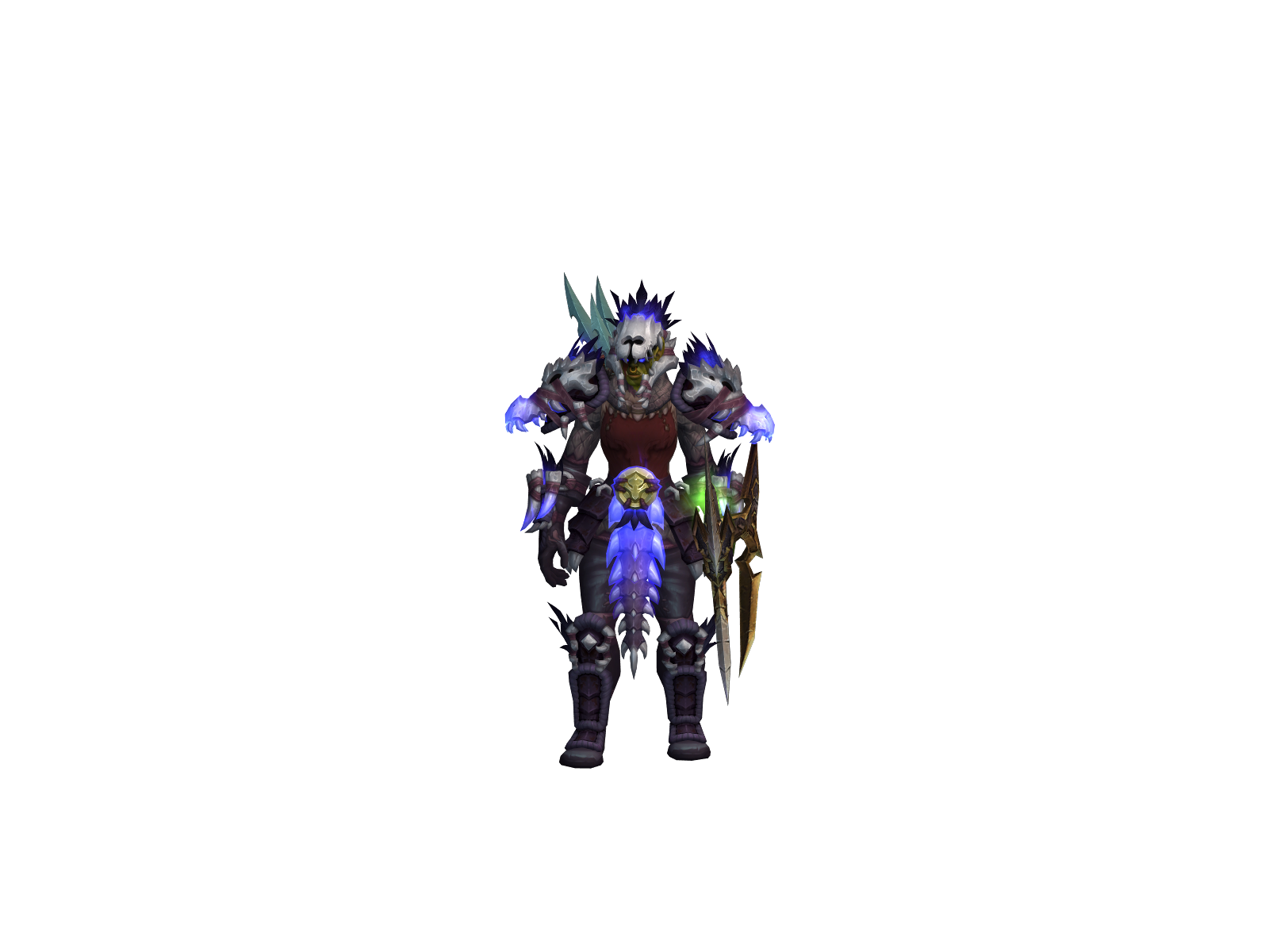 Aeds 3D character render