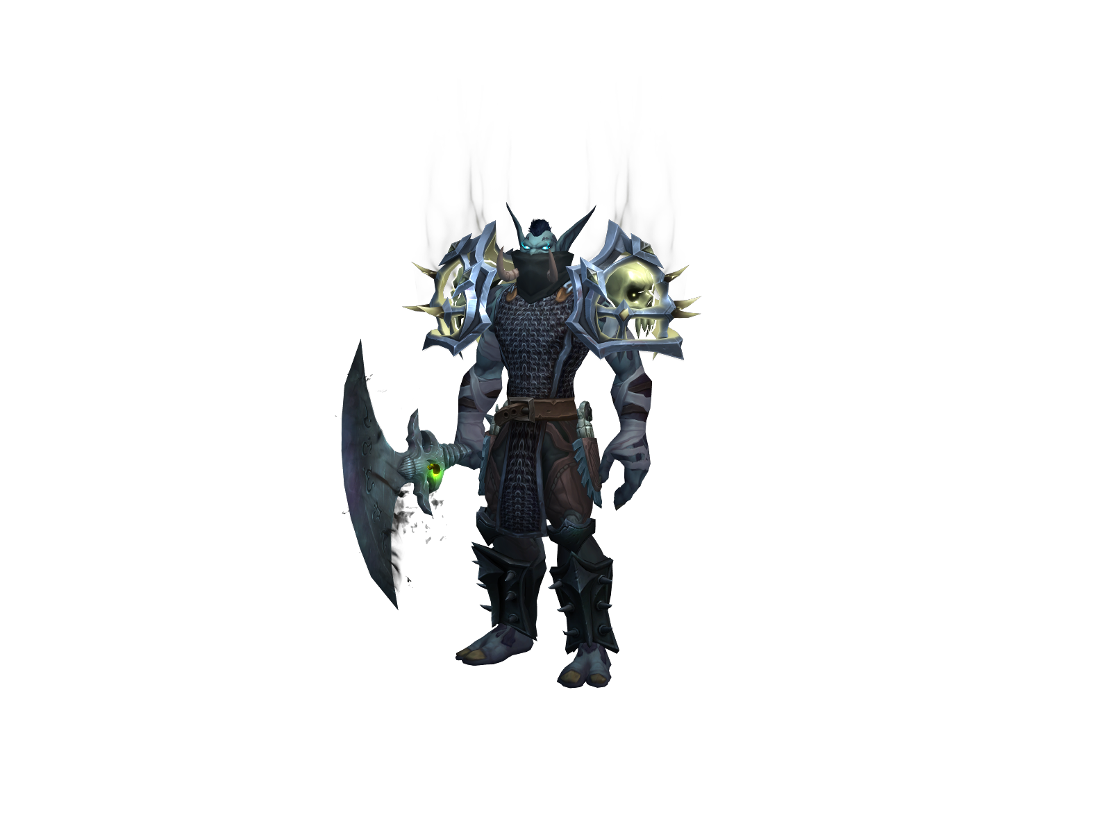 Fronubis 3D character render