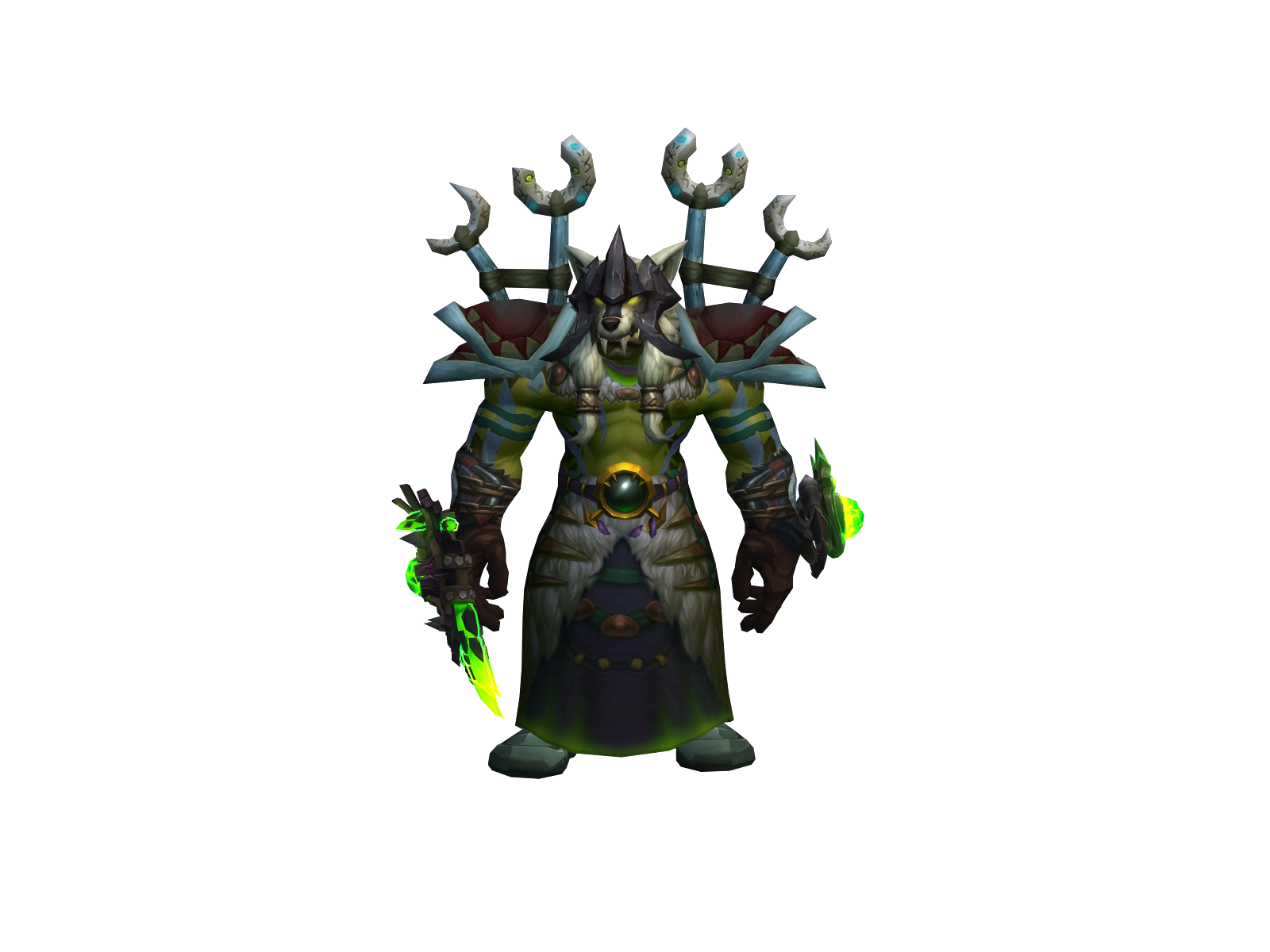 Myriostigma 3D character render