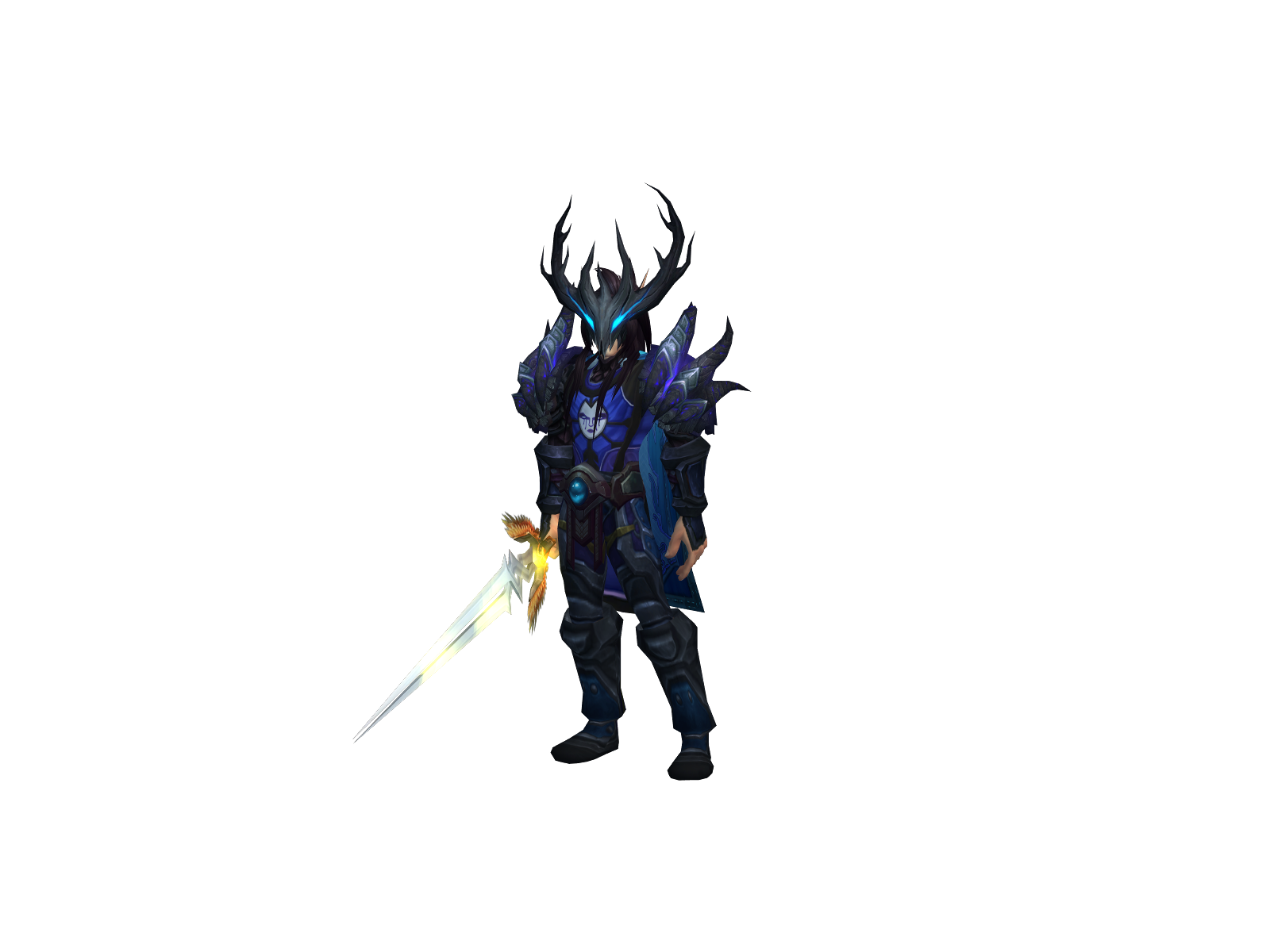 Aclippe 3D character render